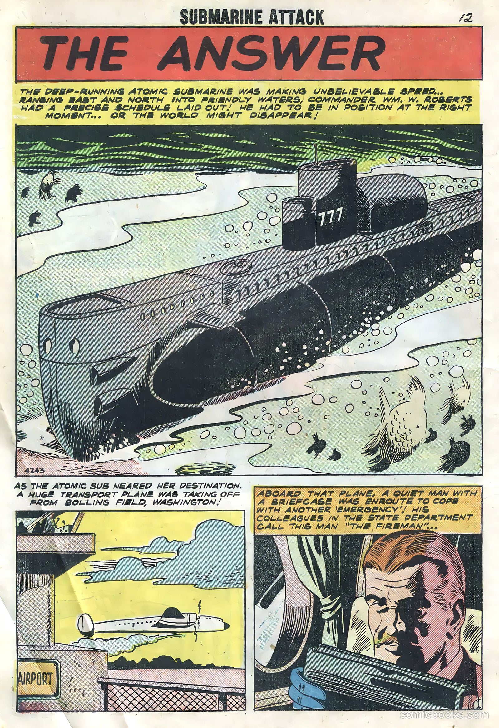 Submarine Attack #14 (1958) — page 14 of 36