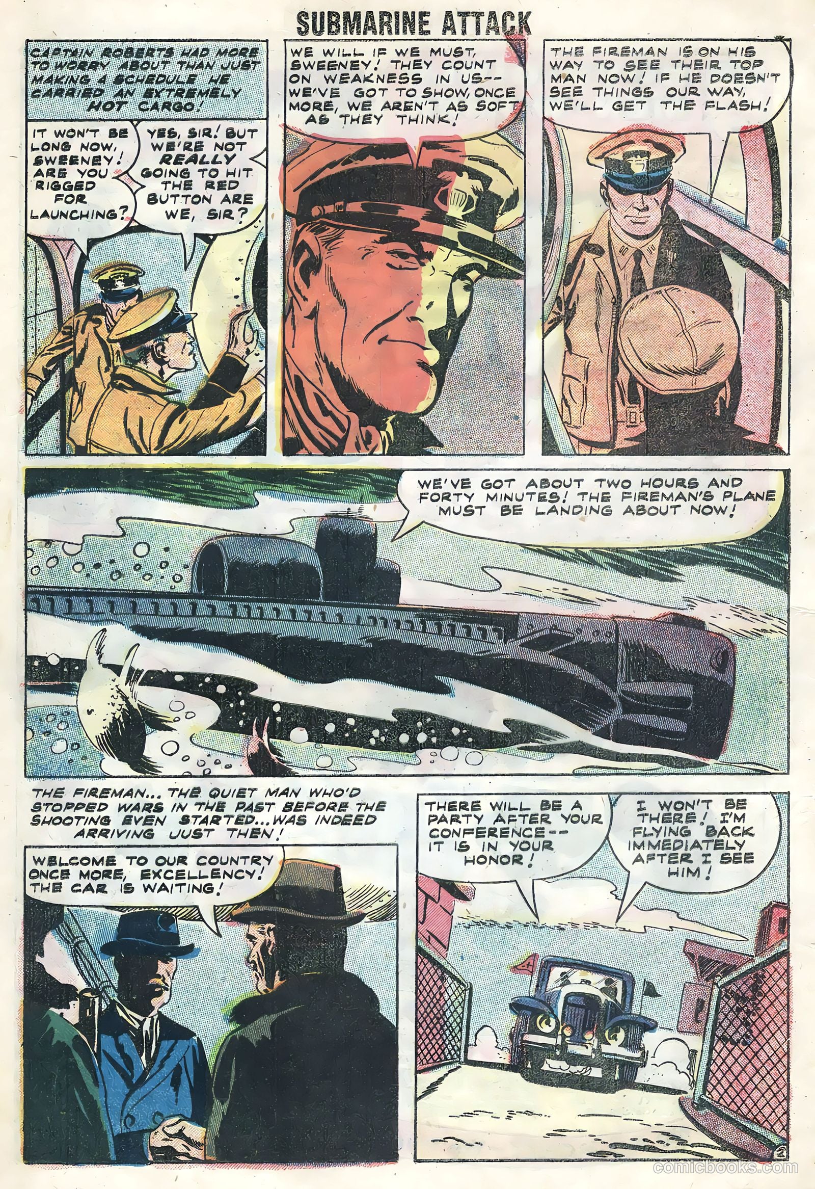 Submarine Attack #14 (1958) — page 16 of 36