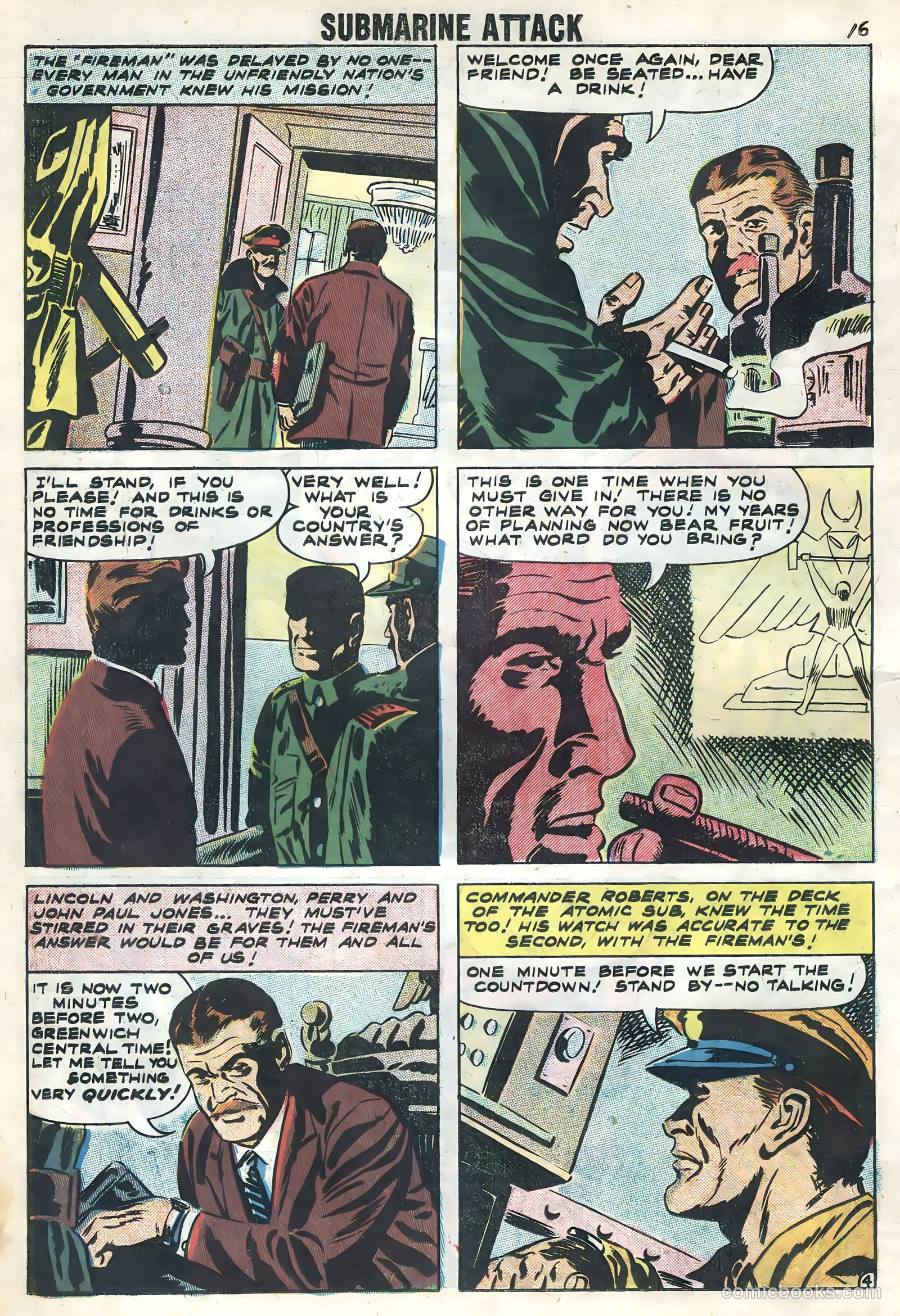 Submarine Attack #14 (1958) — page 18 of 36