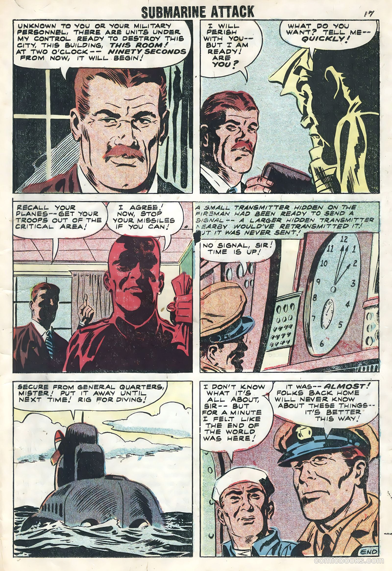Submarine Attack #14 (1958) — page 19 of 36