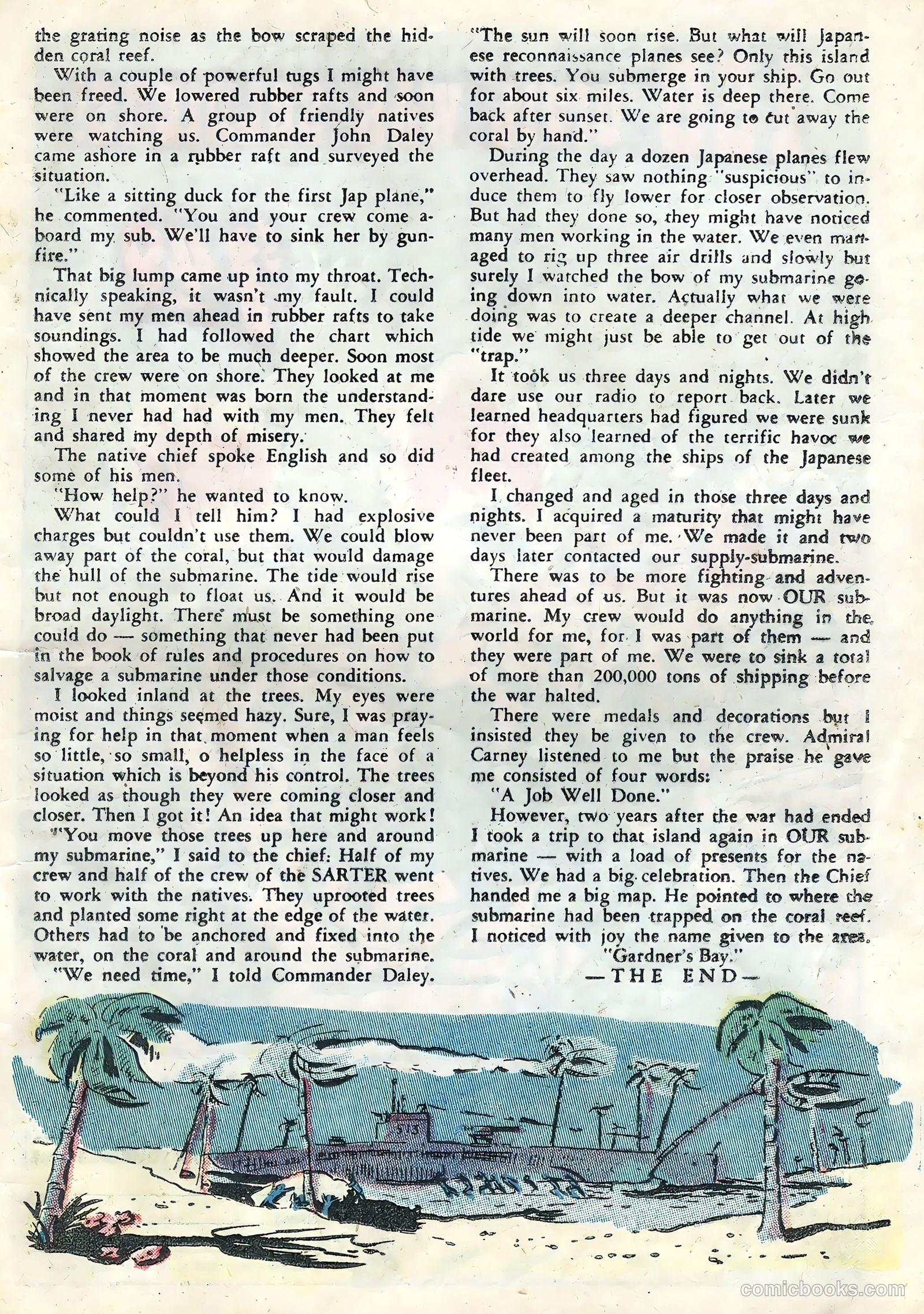 Submarine Attack #14 (1958) — page 21 of 36