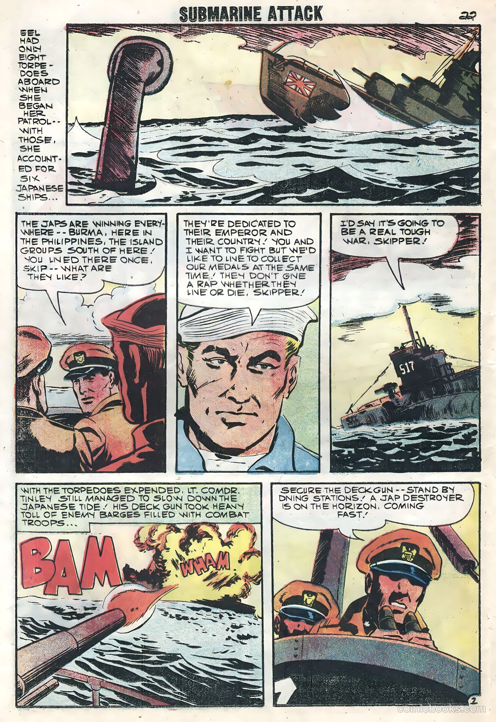 Submarine Attack #14 (1958) — page 24 of 36