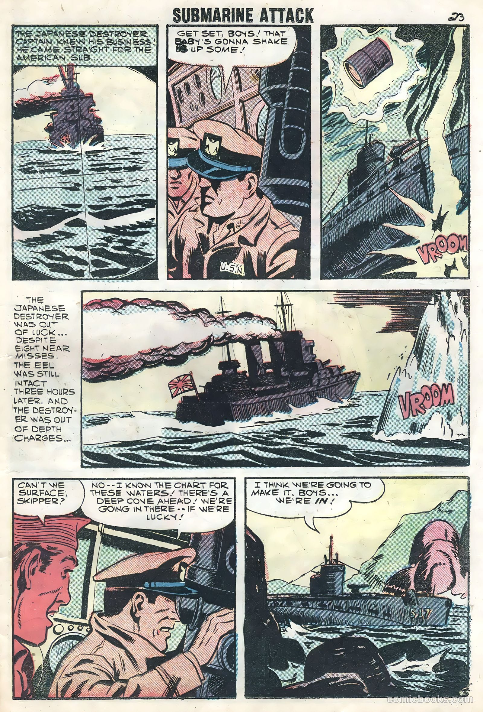 Submarine Attack #14 (1958) — page 25 of 36