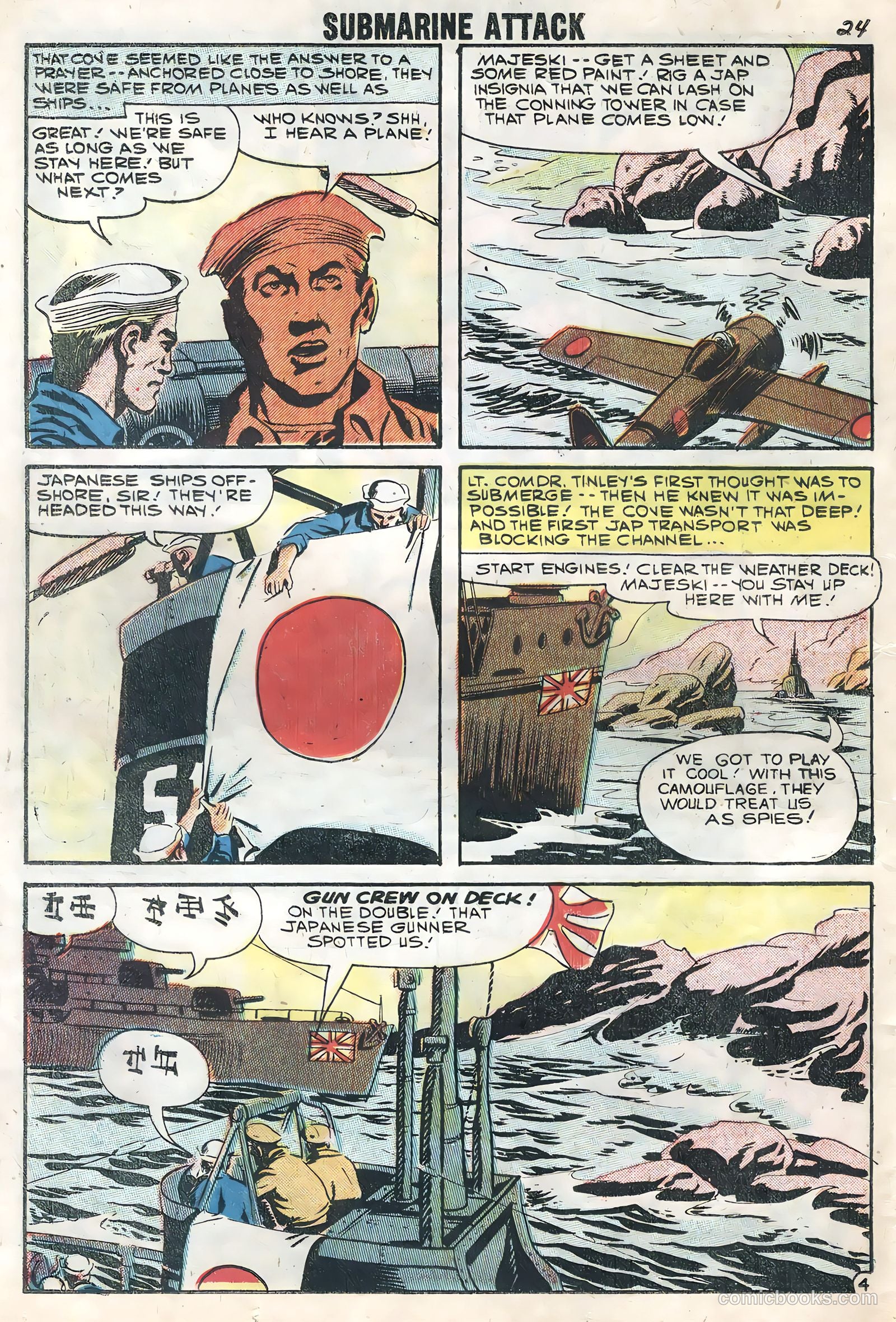 Submarine Attack #14 (1958) — page 26 of 36