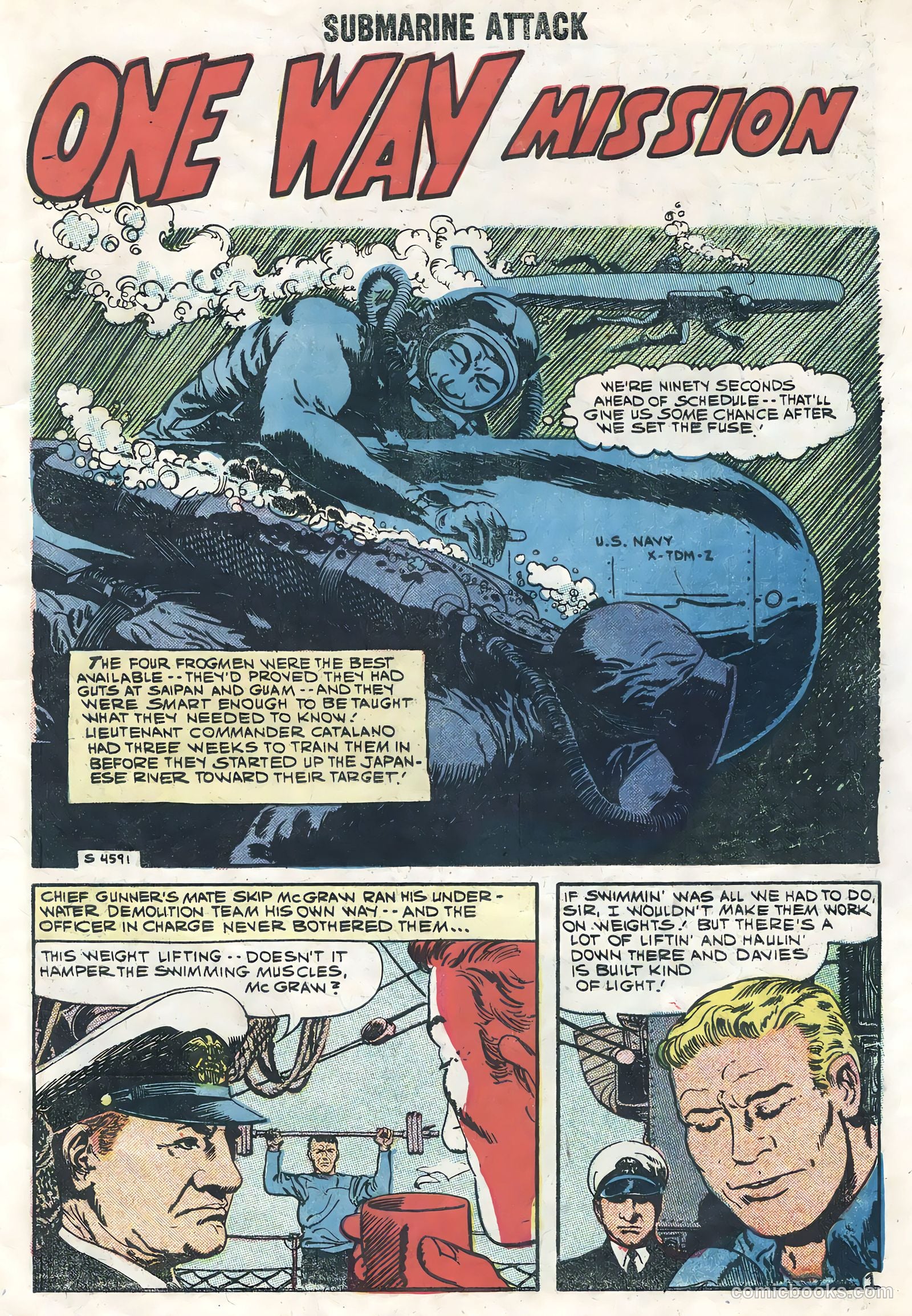 Submarine Attack #15 (1959) — page 3 of 35