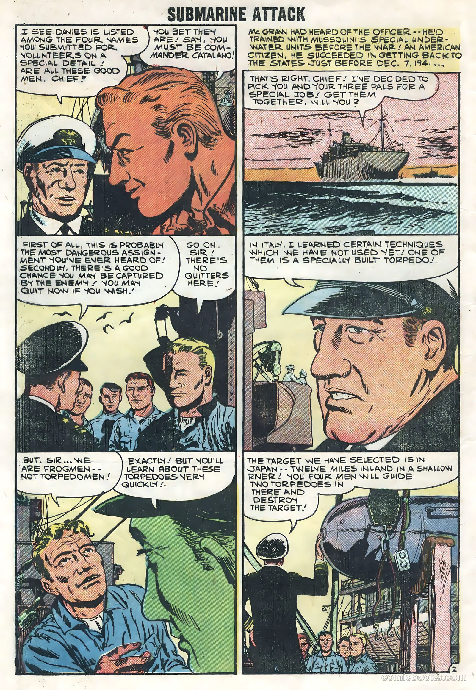 Submarine Attack #15 (1959) — page 4 of 35