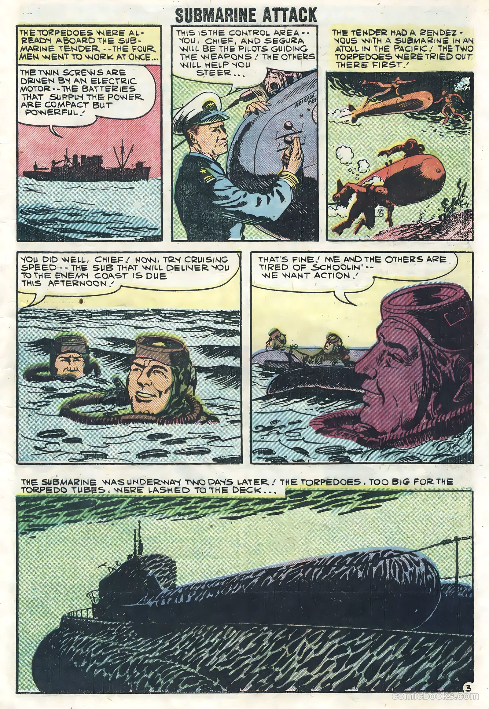 Submarine Attack #15 (1959) — page 5 of 35