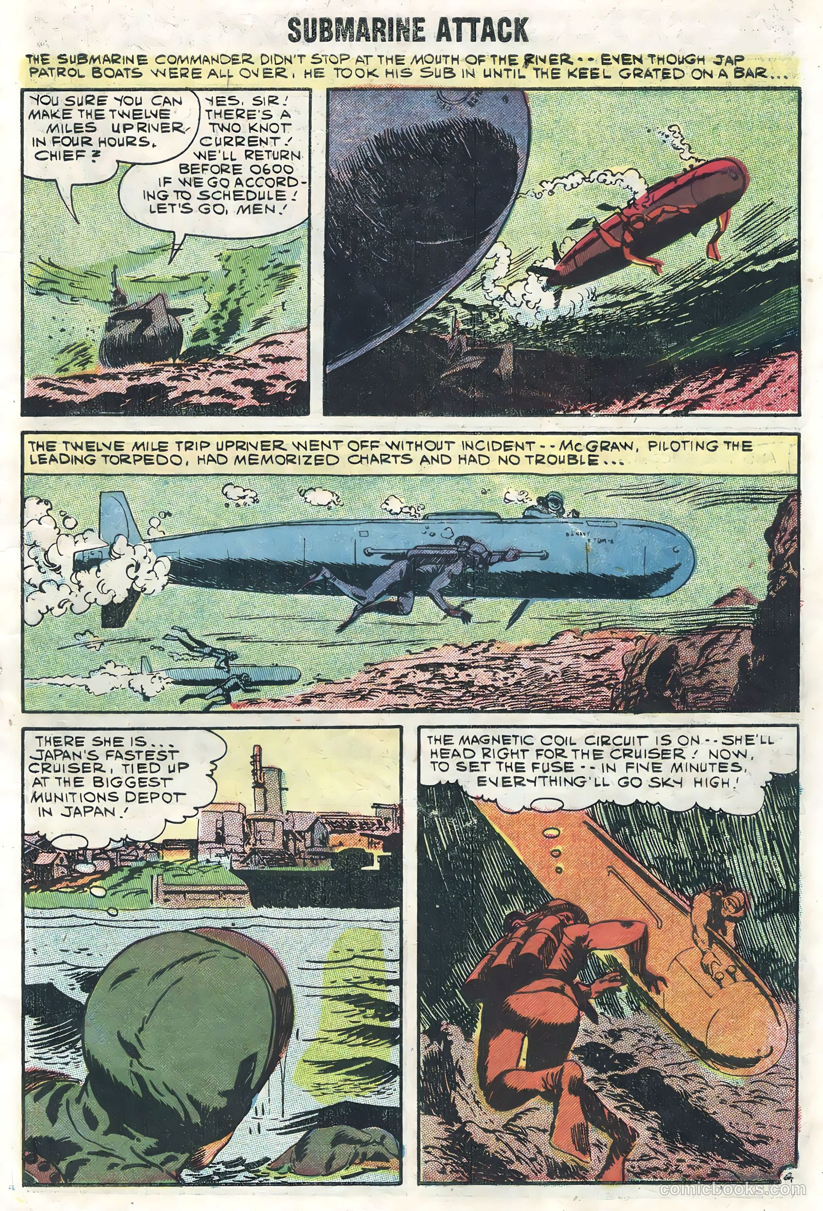 Submarine Attack #15 (1959) — page 7 of 35