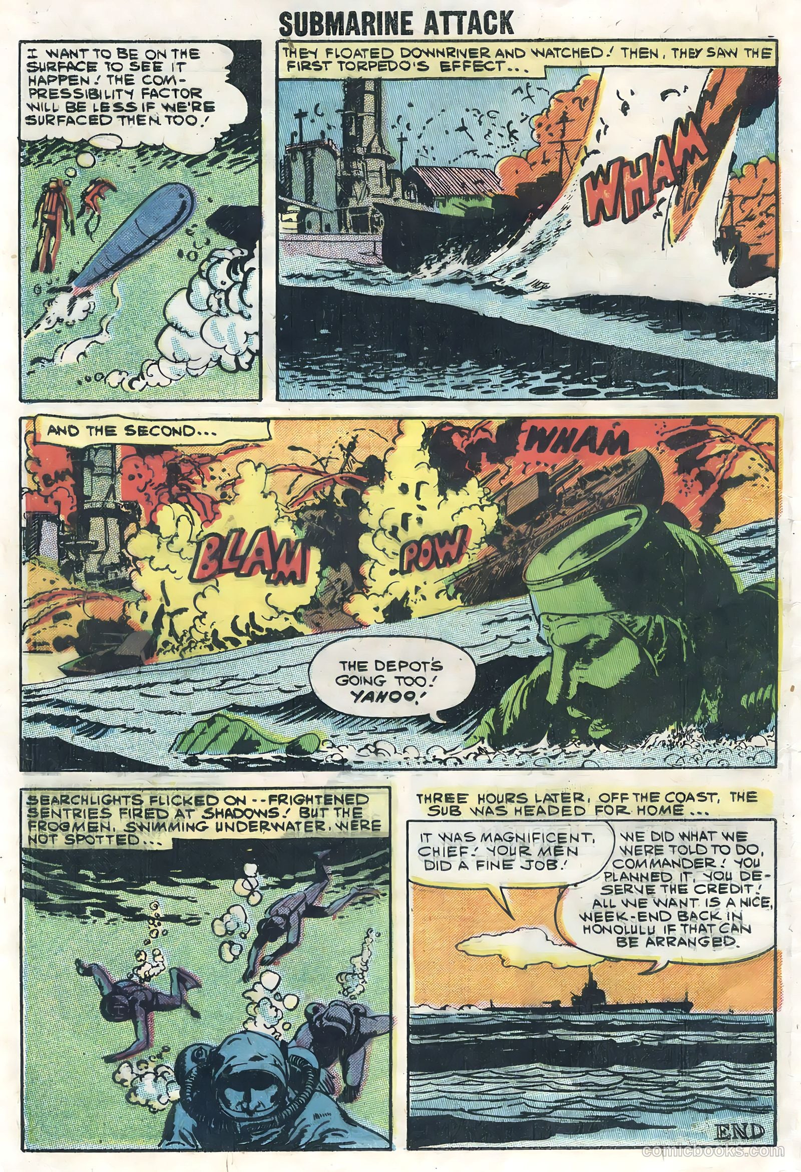 Submarine Attack #15 (1959) — page 8 of 35