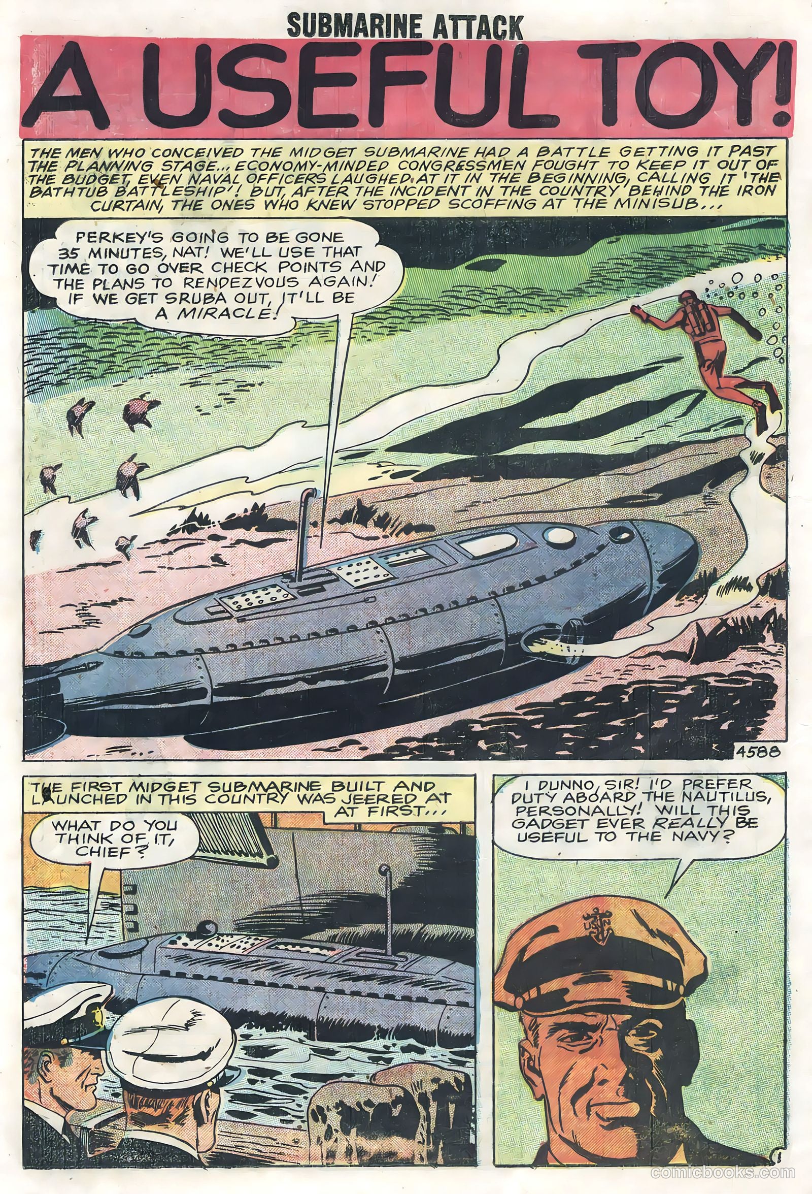 Submarine Attack #15 (1959) — page 15 of 35