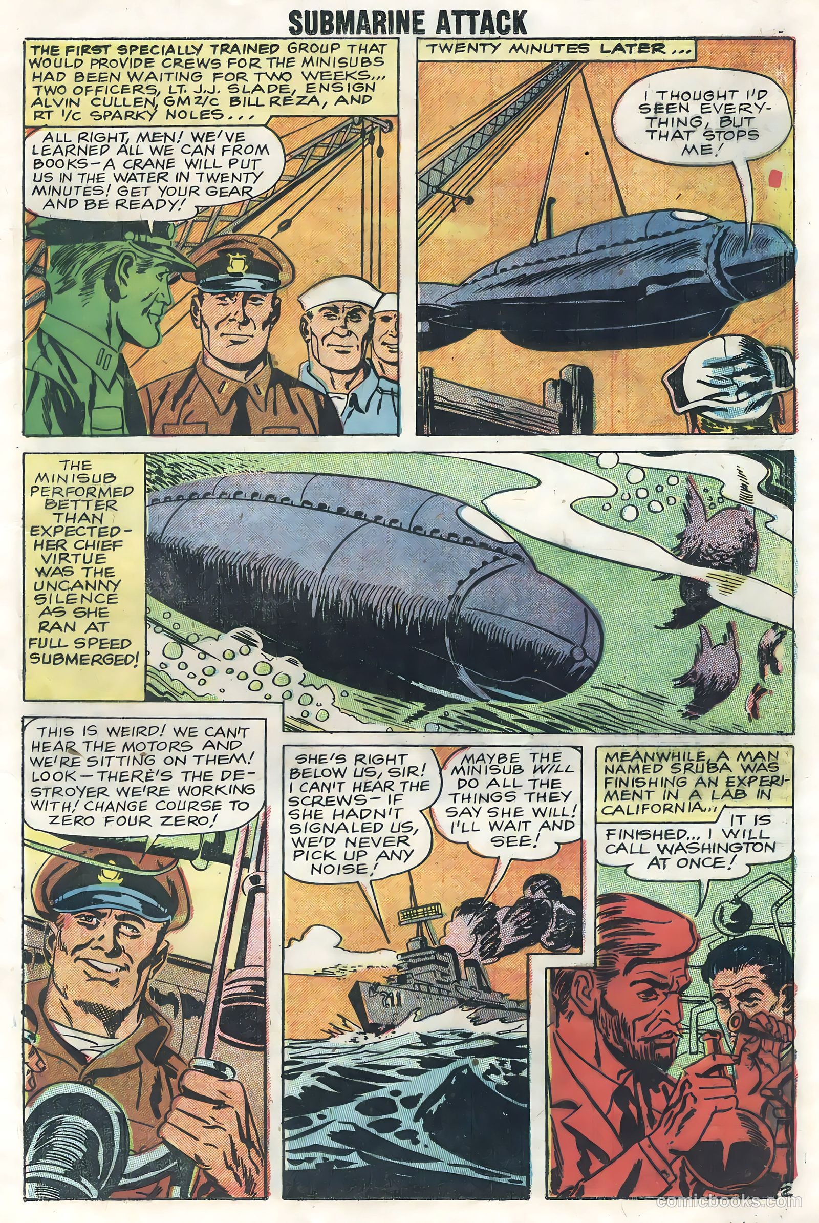 Submarine Attack #15 (1959) — page 16 of 35