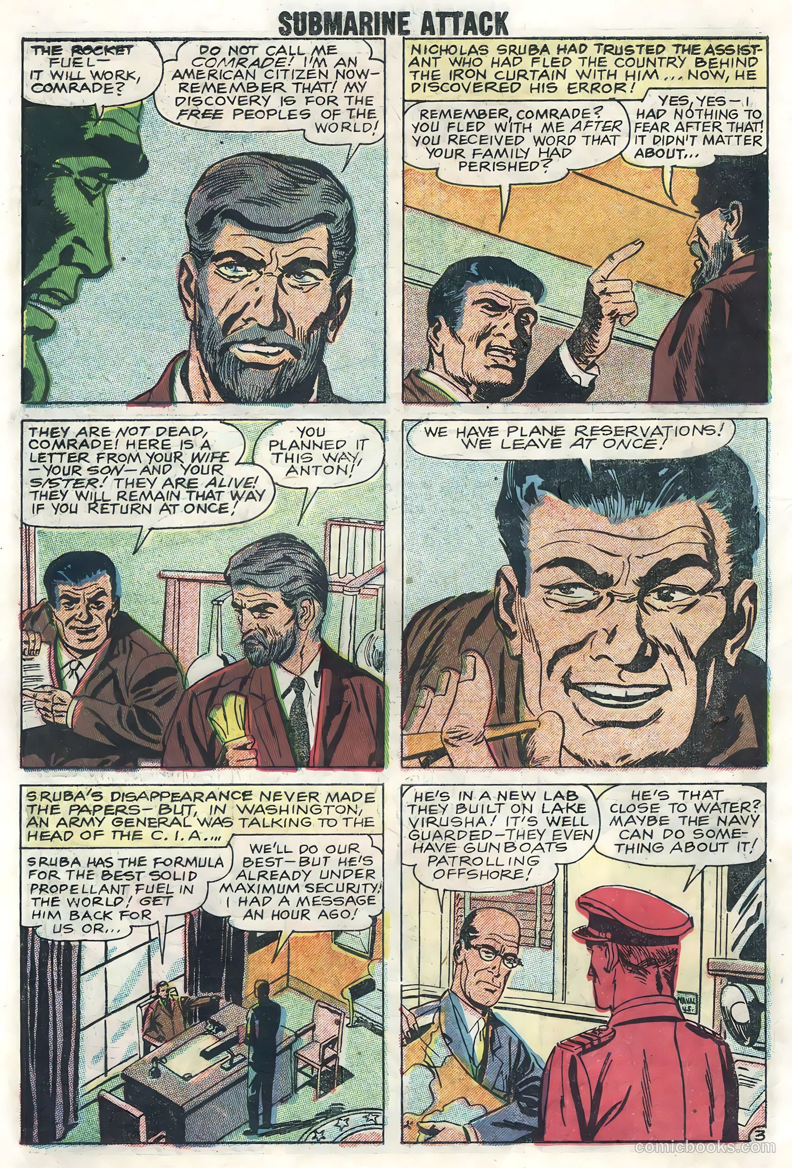 Submarine Attack #15 (1959) — page 17 of 35