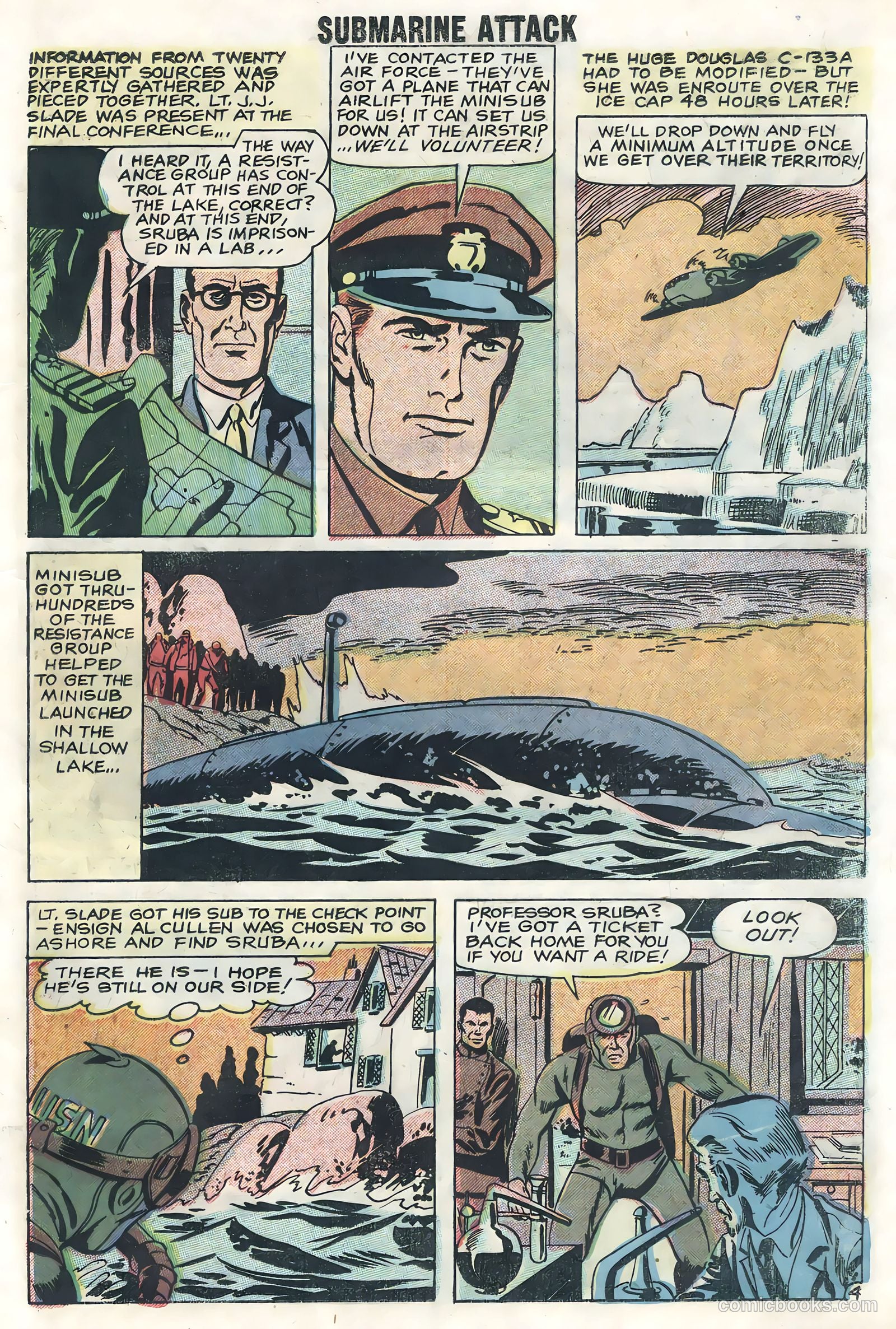 Submarine Attack #15 (1959) — page 18 of 35