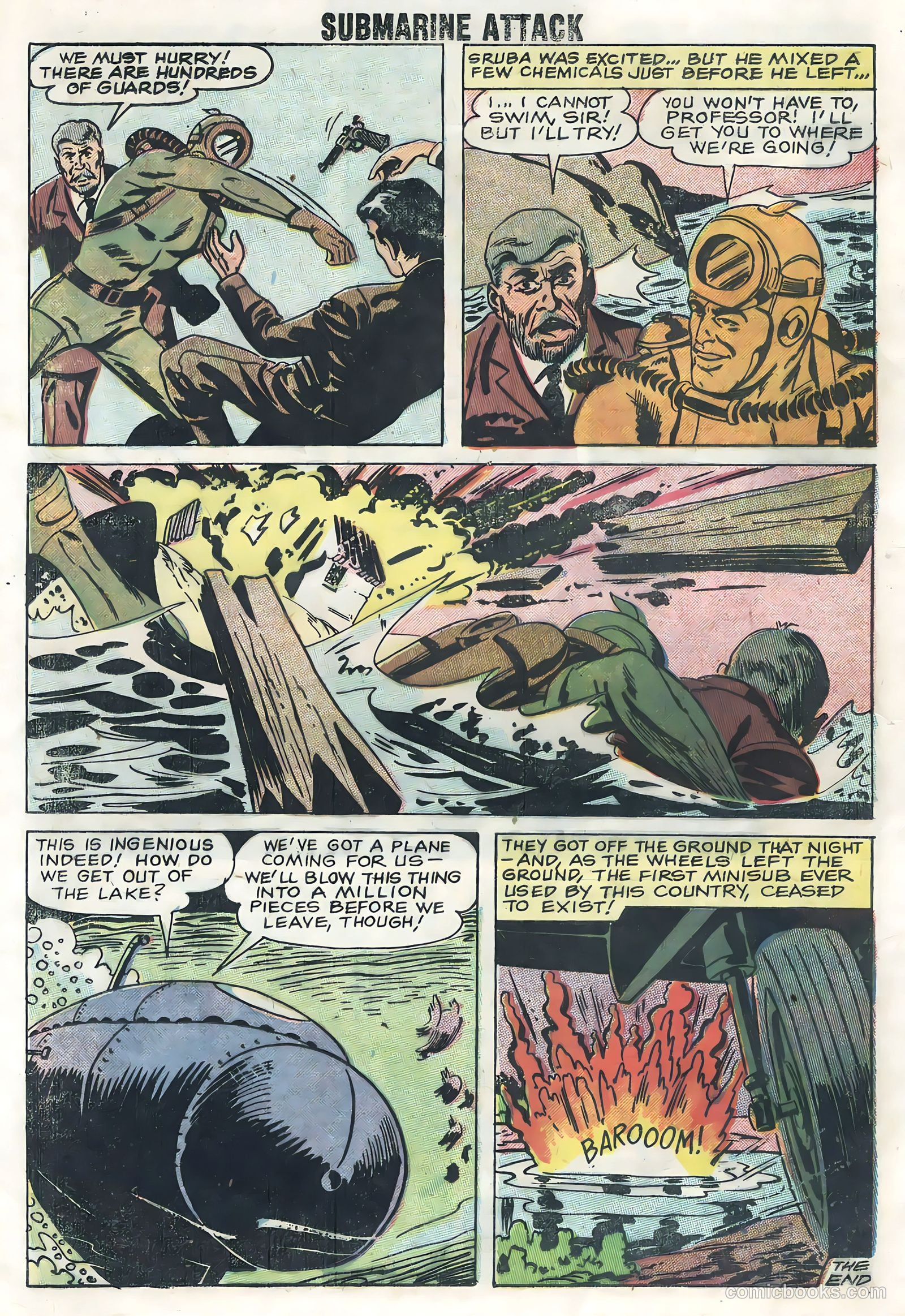 Submarine Attack #15 (1959) — page 19 of 35