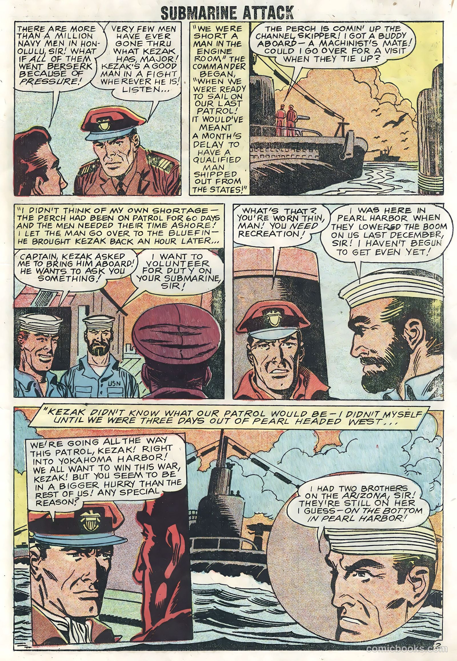 Submarine Attack #15 (1959) — page 22 of 35