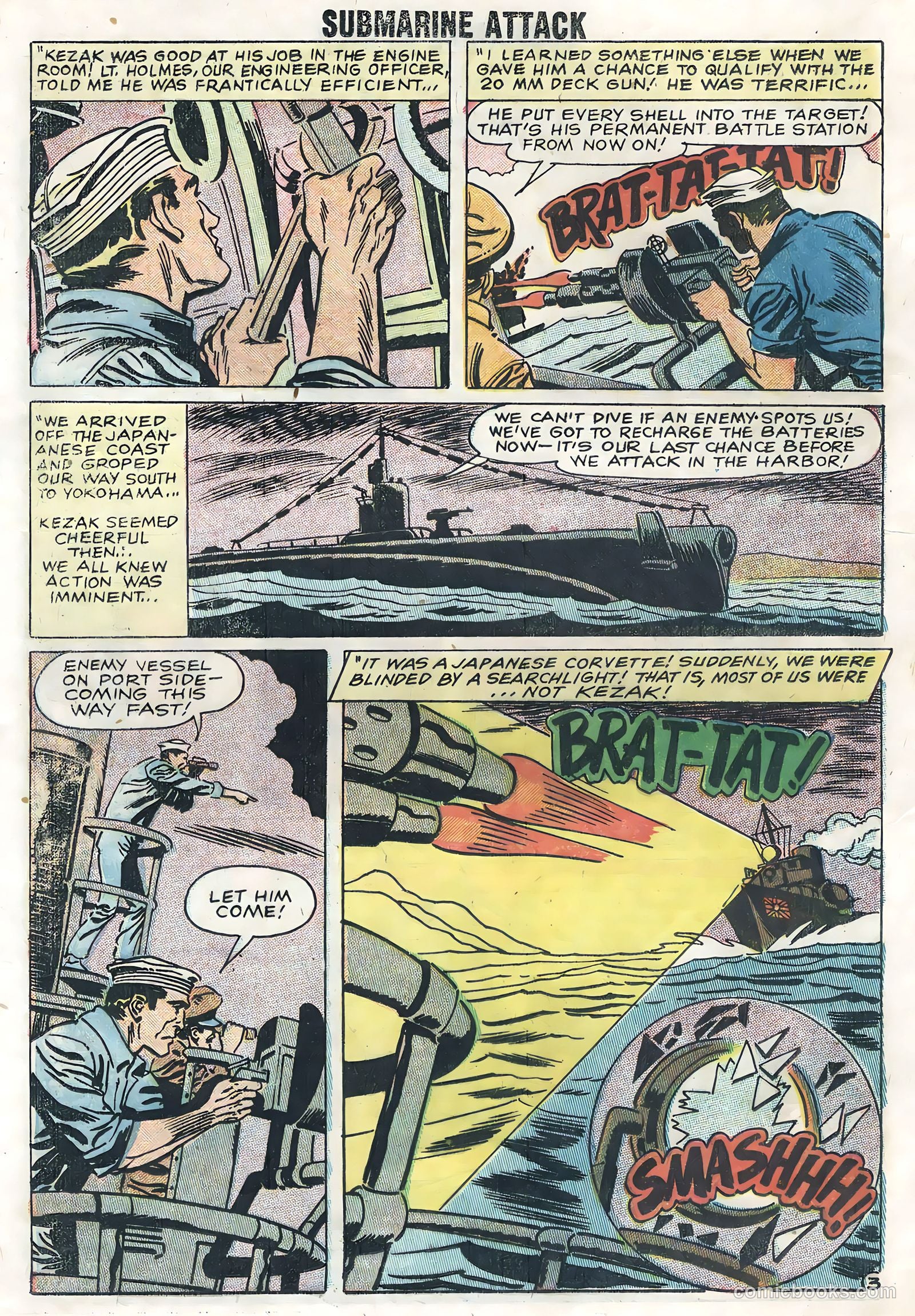 Submarine Attack #15 (1959) — page 23 of 35