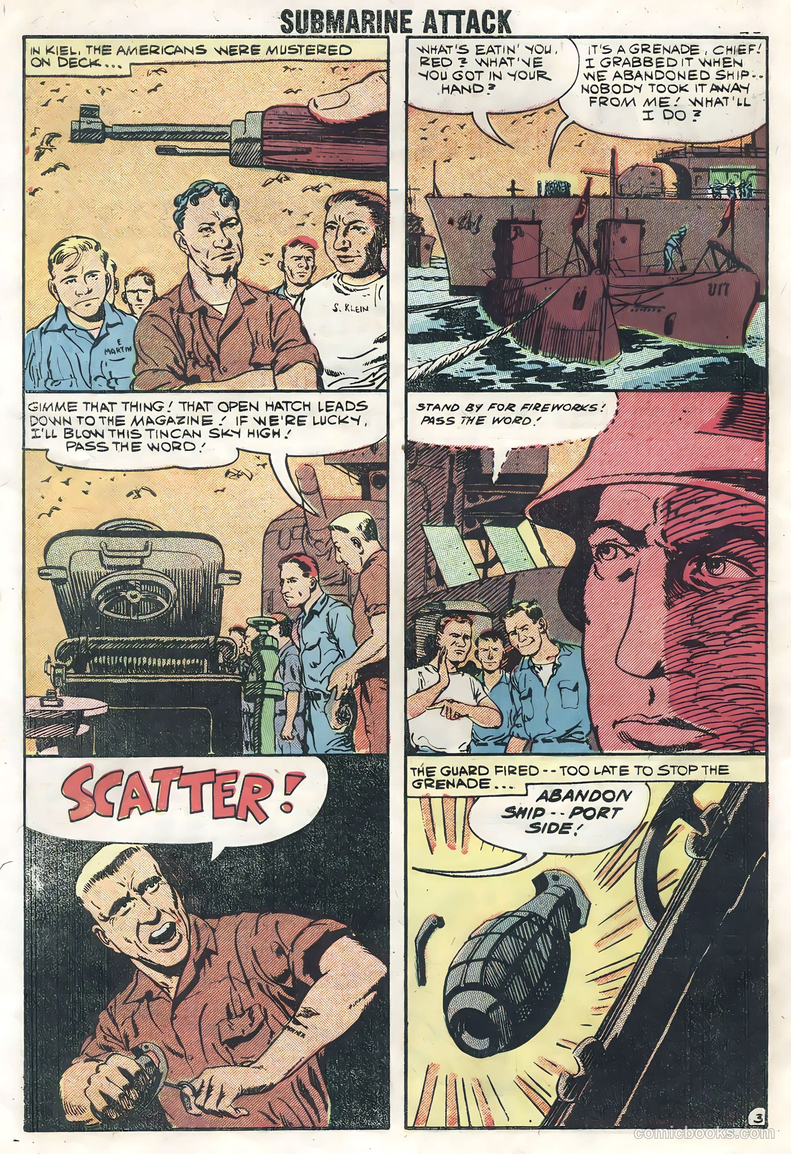 Submarine Attack #15 (1959) — page 29 of 35