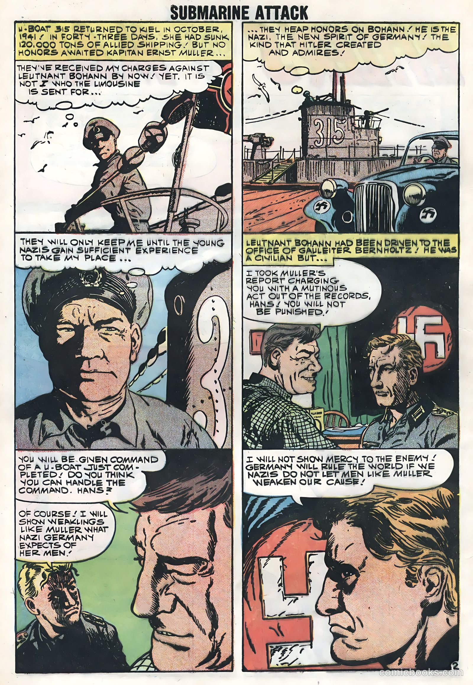 Submarine Attack #16 (1959) — page 4 of 36