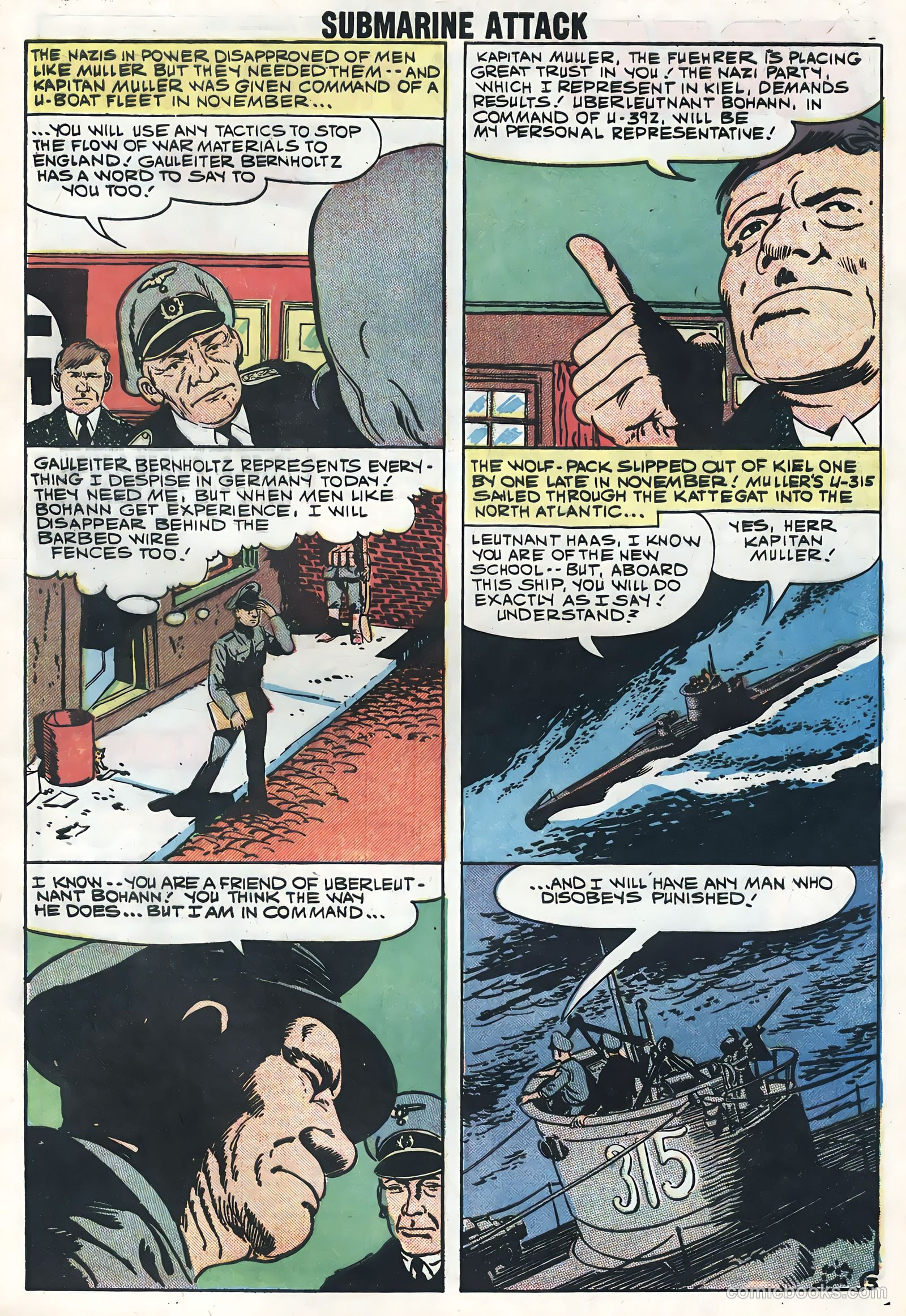 Submarine Attack #16 (1959) — page 5 of 36