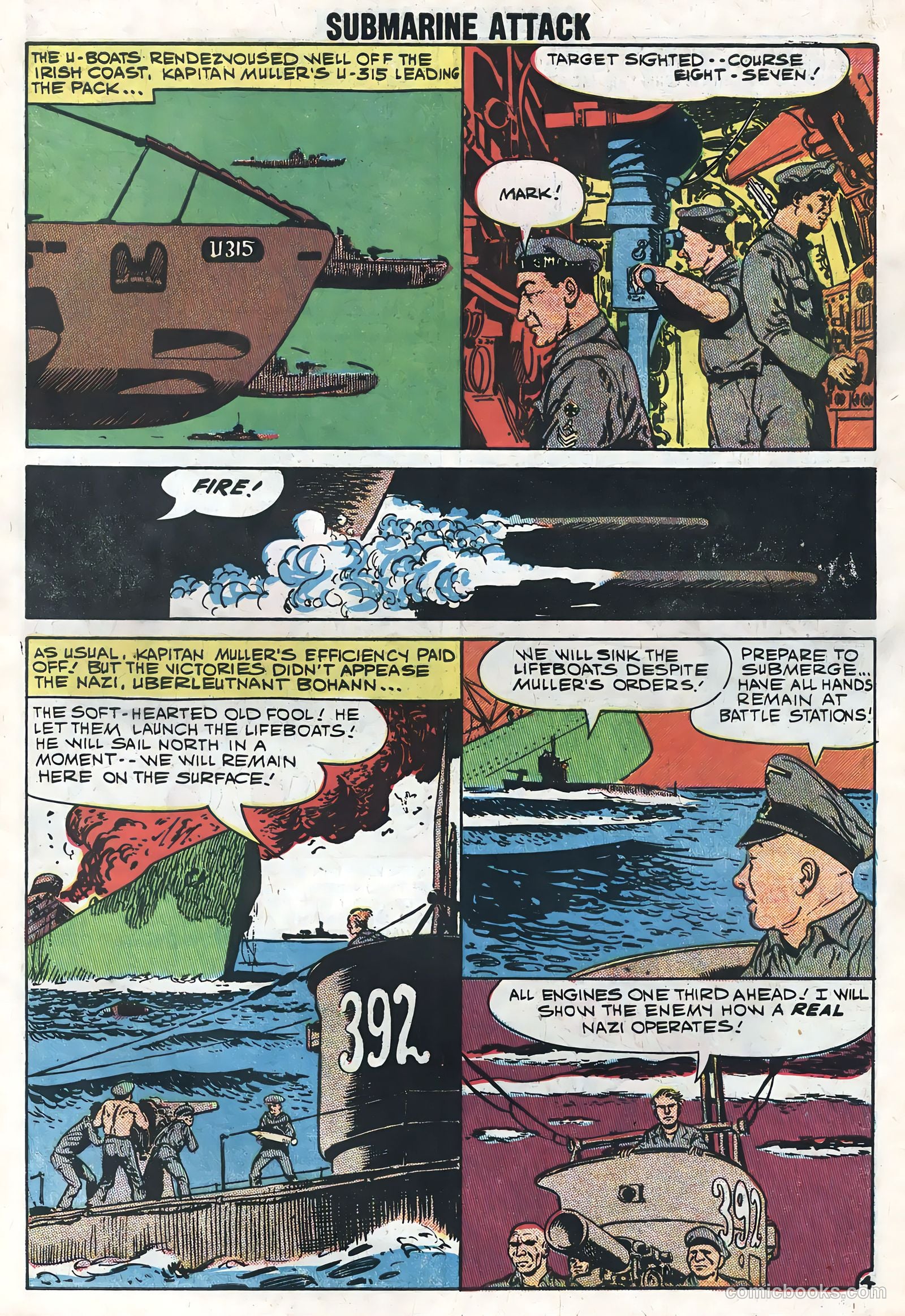 Submarine Attack #16 (1959) — page 7 of 36