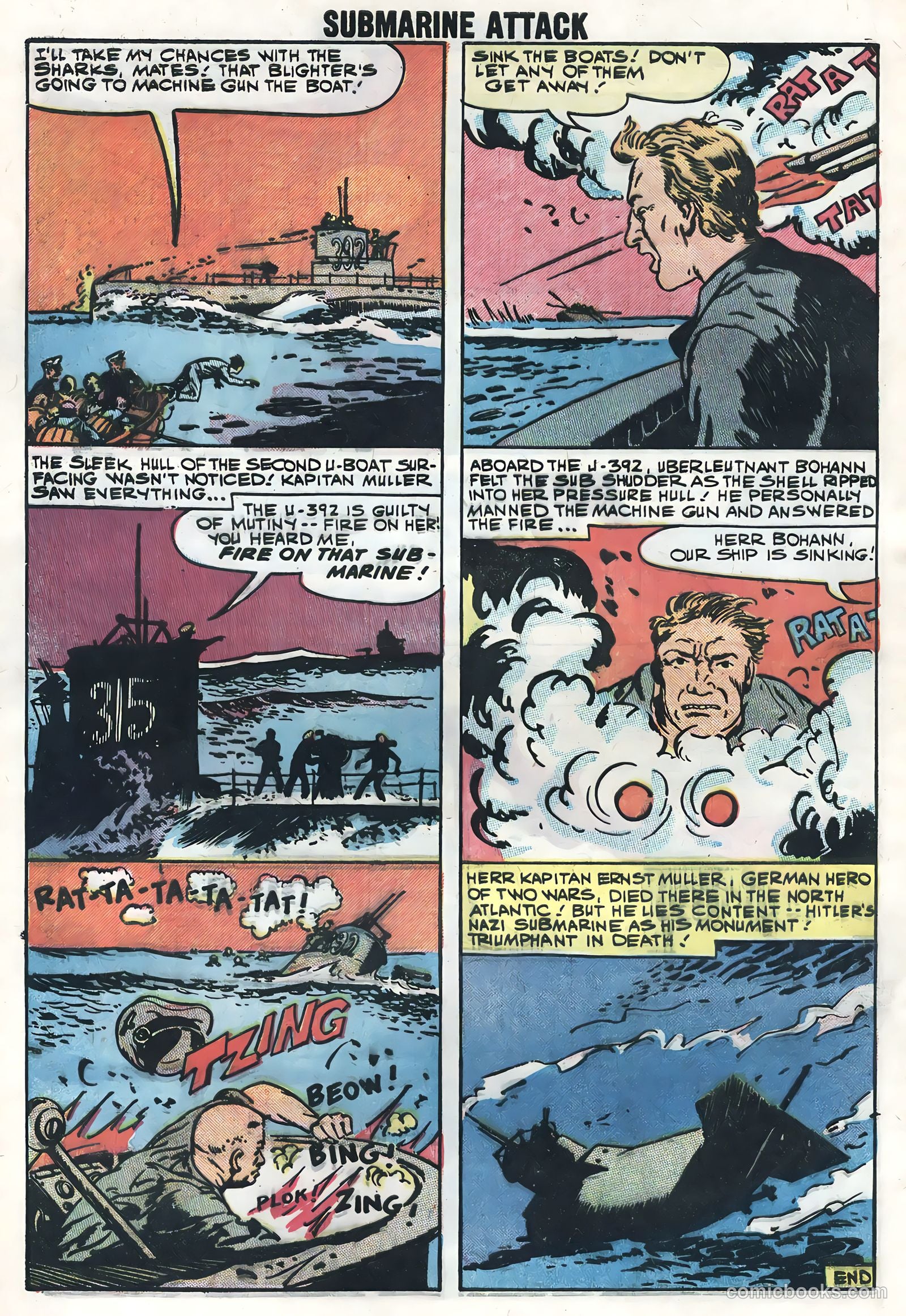 Submarine Attack #16 (1959) — page 8 of 36
