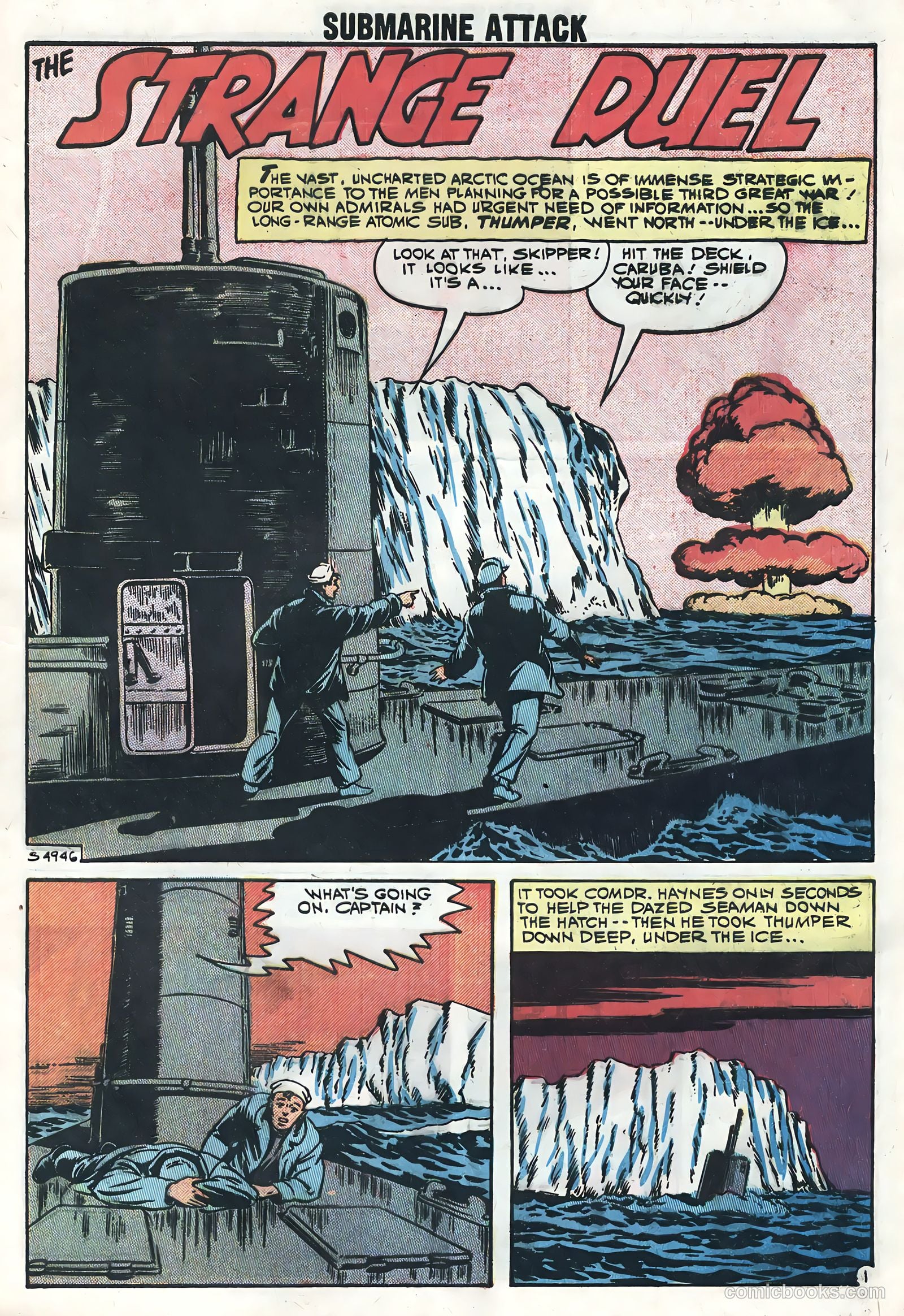 Submarine Attack #16 (1959) — page 9 of 36