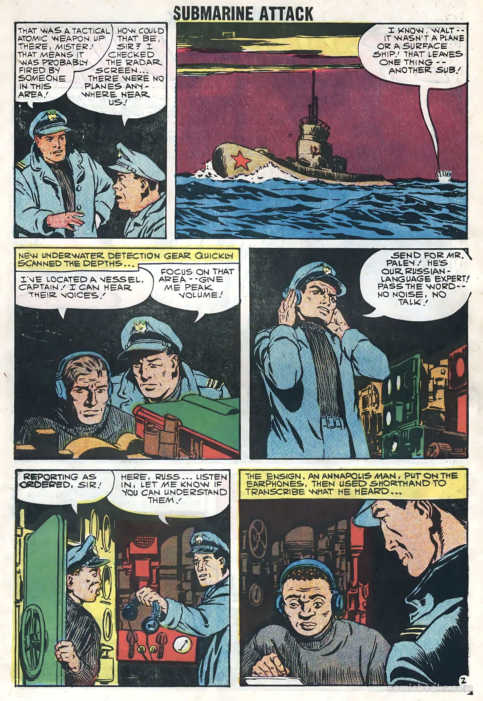 Submarine Attack #16 (1959) — page 10 of 36
