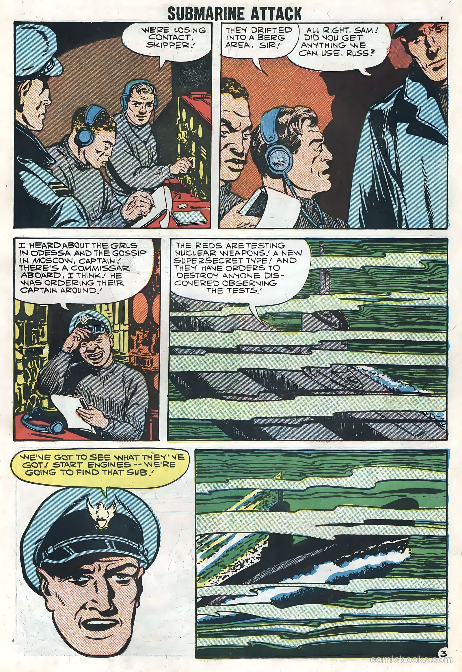 Submarine Attack #16 (1959) — page 11 of 36