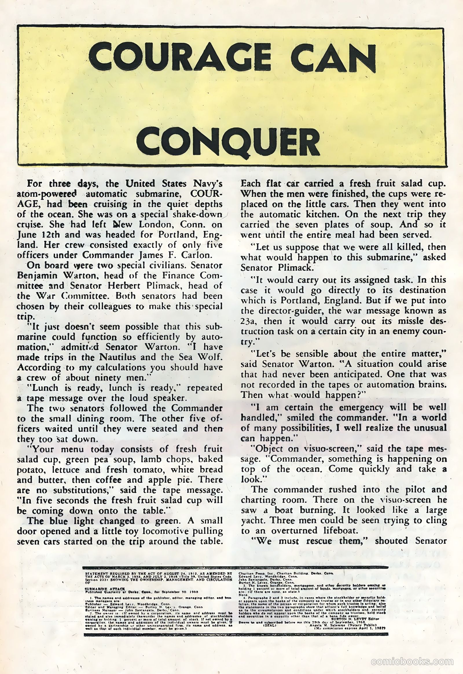 Submarine Attack #16 (1959) — page 16 of 36