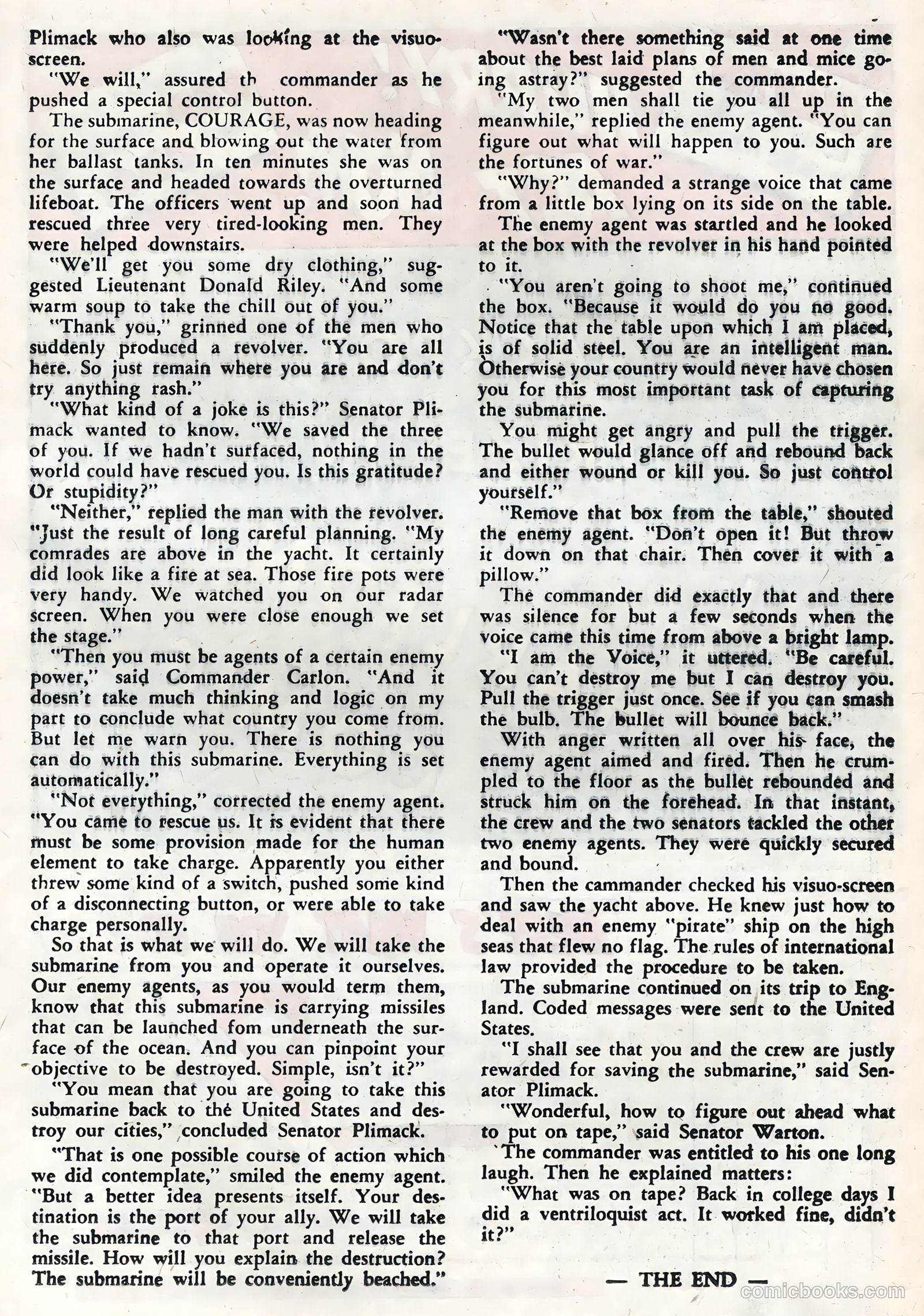 Submarine Attack #16 (1959) — page 17 of 36