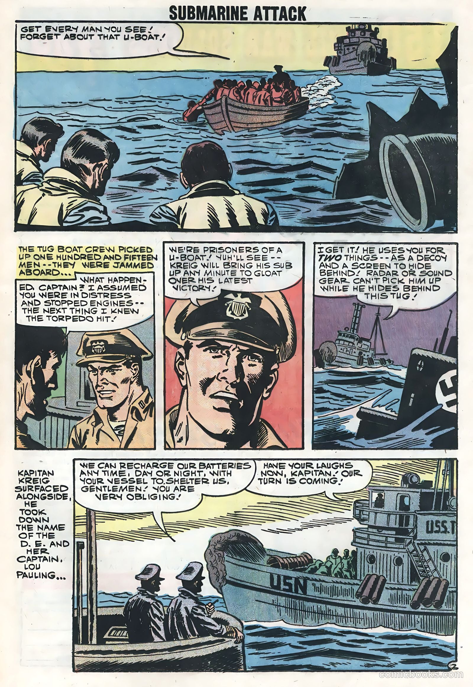 Submarine Attack #16 (1959) — page 21 of 36