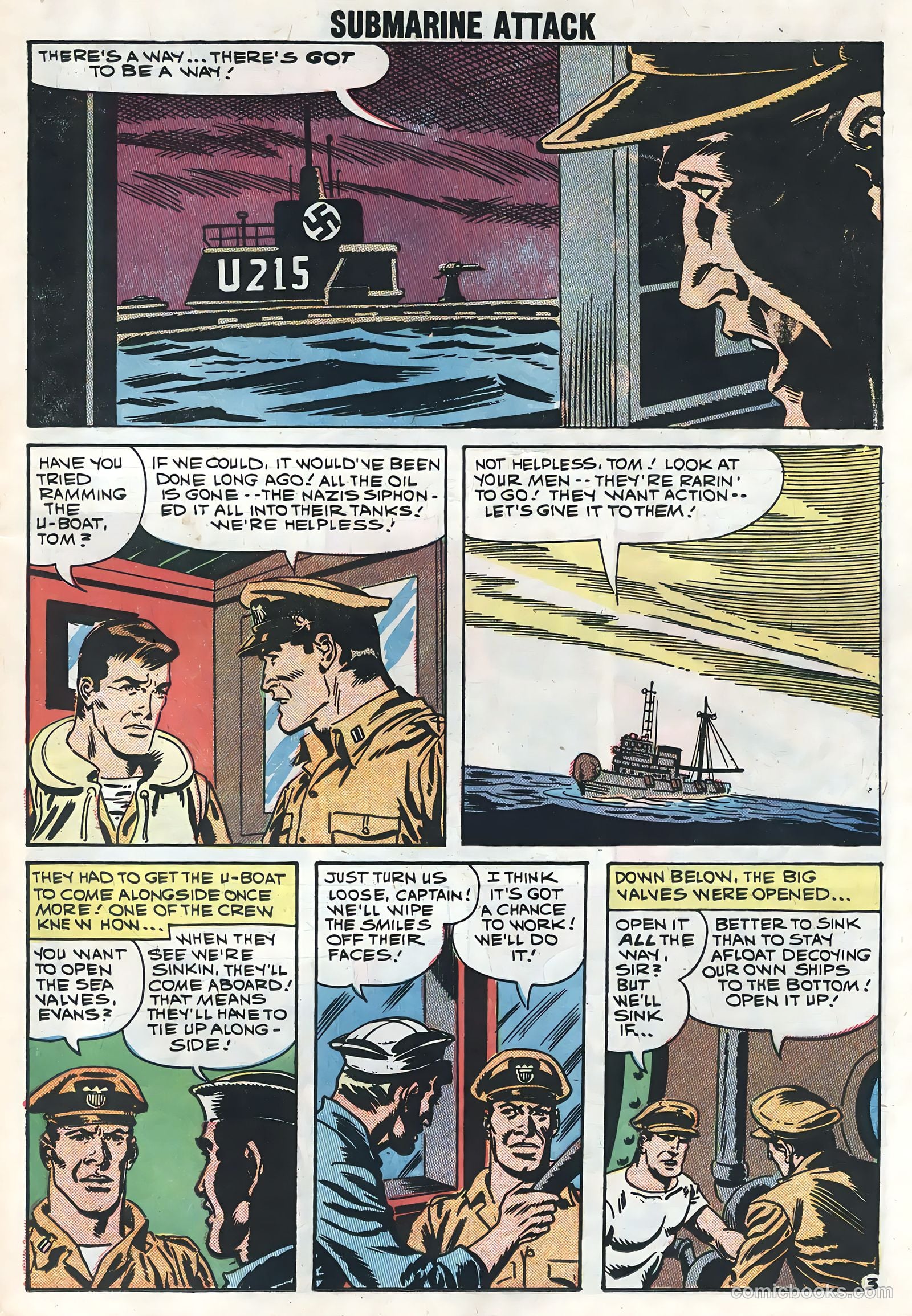 Submarine Attack #16 (1959) — page 23 of 36