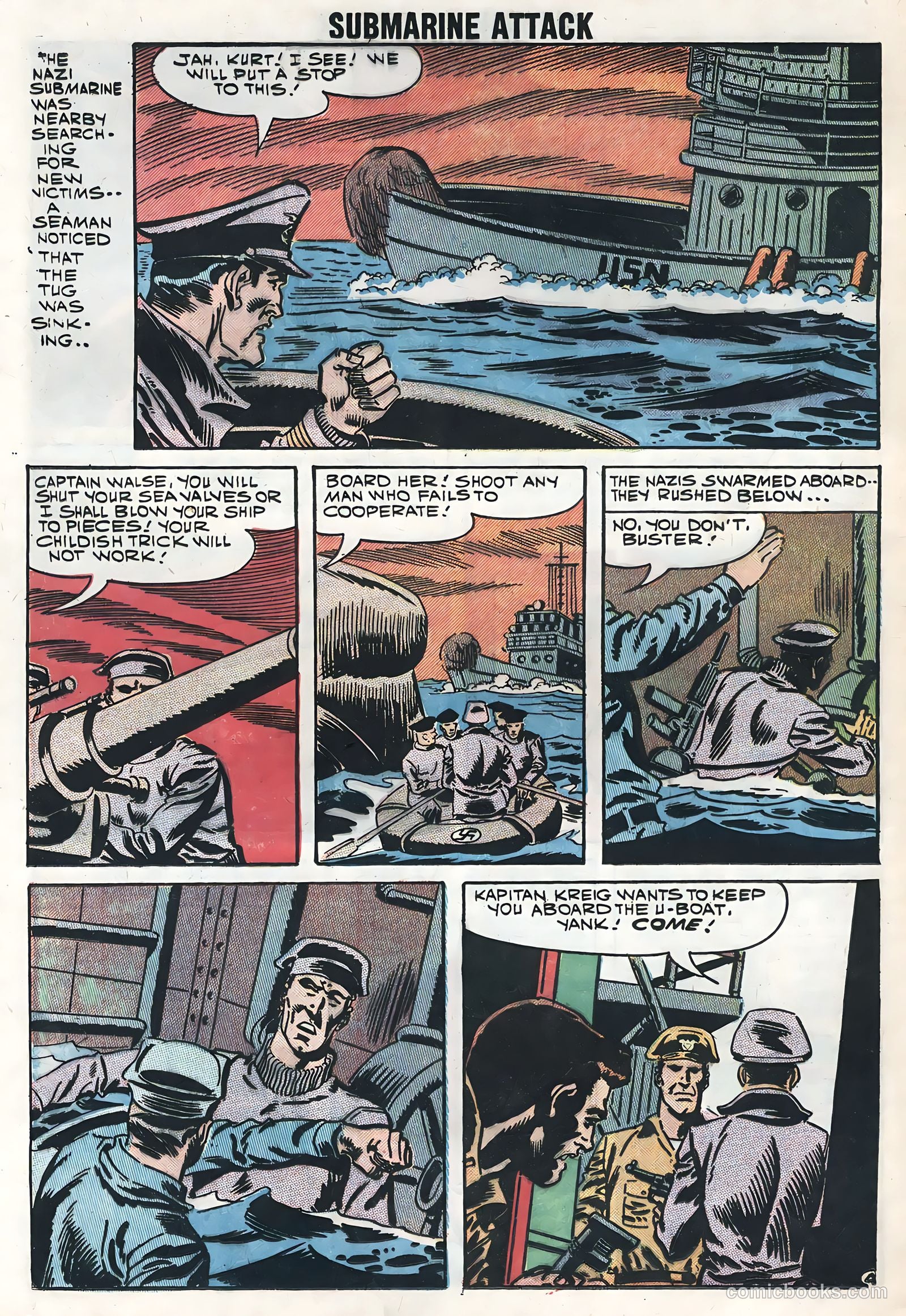 Submarine Attack #16 (1959) — page 24 of 36