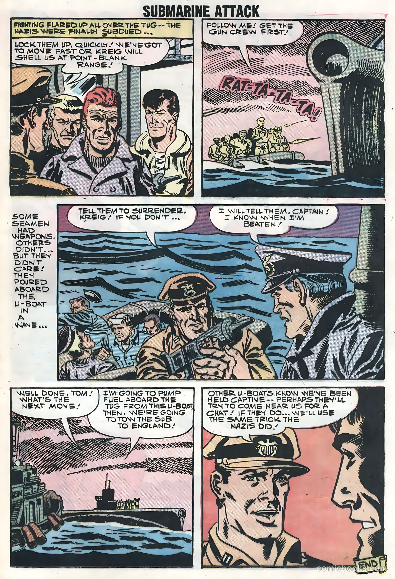 Submarine Attack #16 (1959) — page 25 of 36