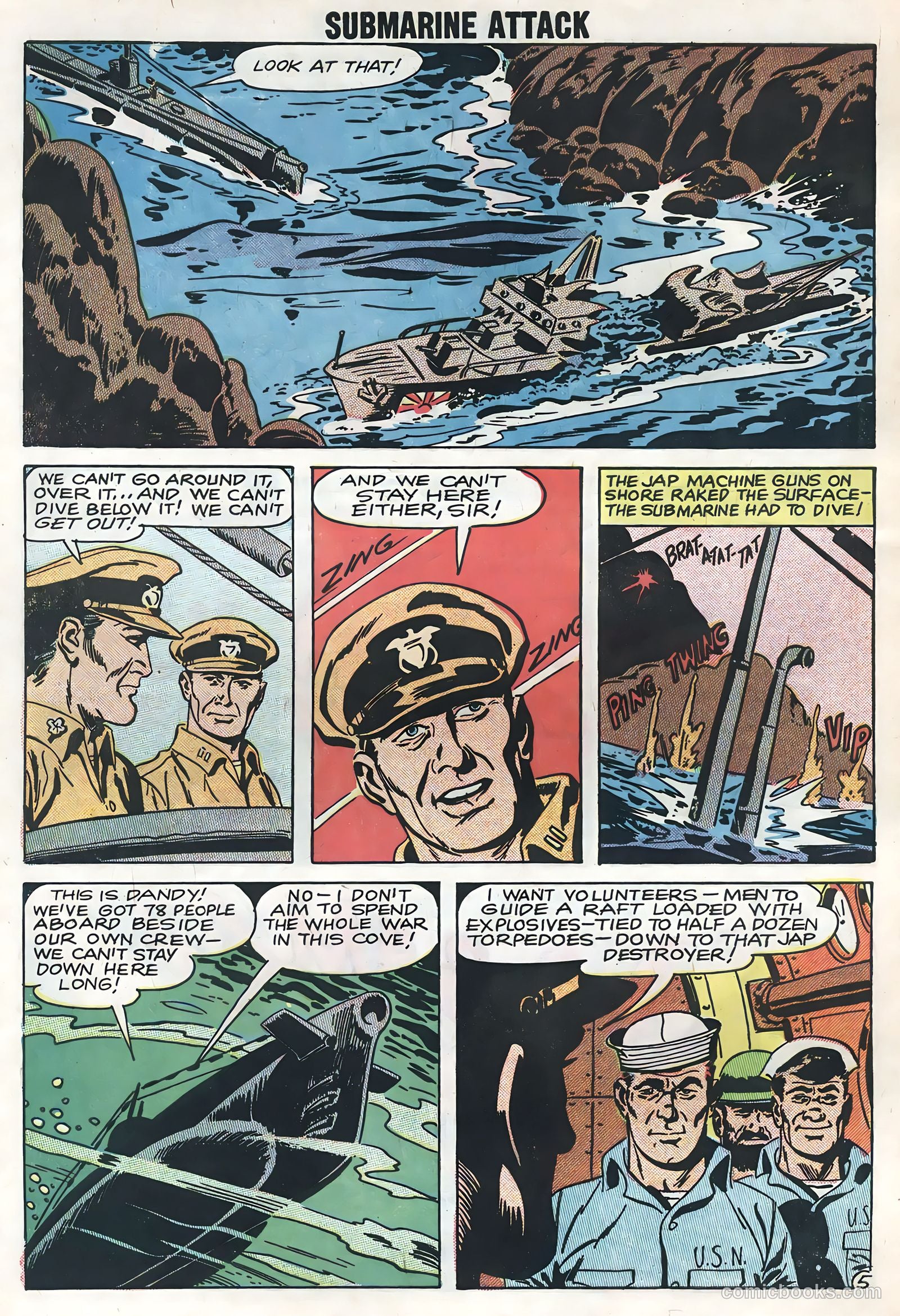 Submarine Attack #16 (1959) — page 30 of 36
