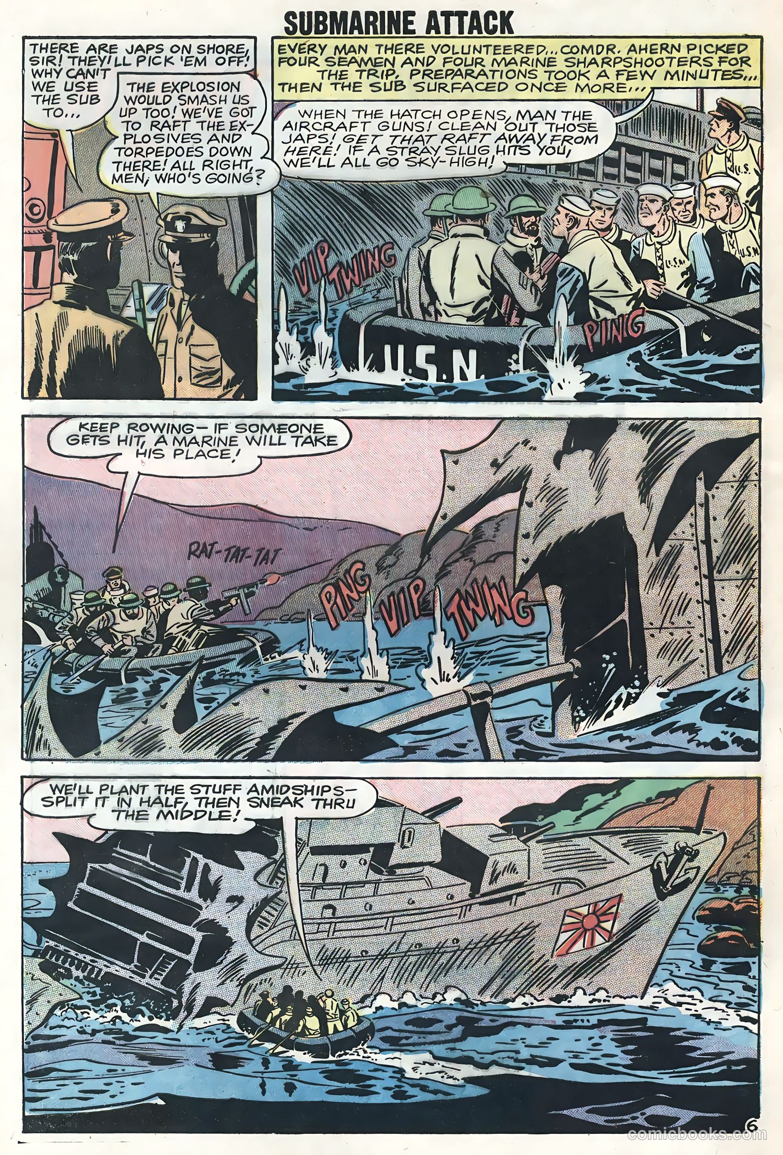 Submarine Attack #16 (1959) — page 32 of 36