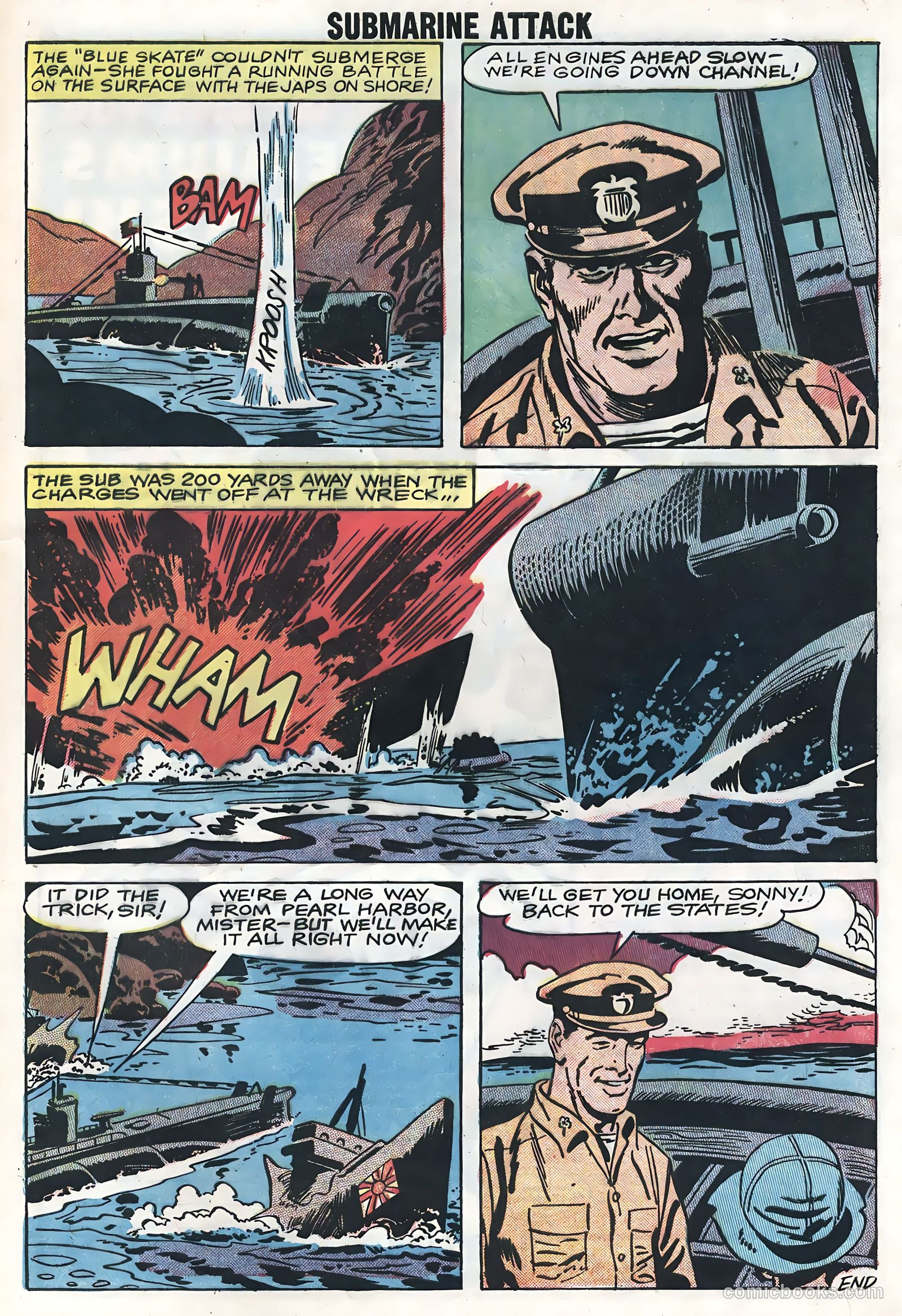 Submarine Attack #16 (1959) — page 33 of 36