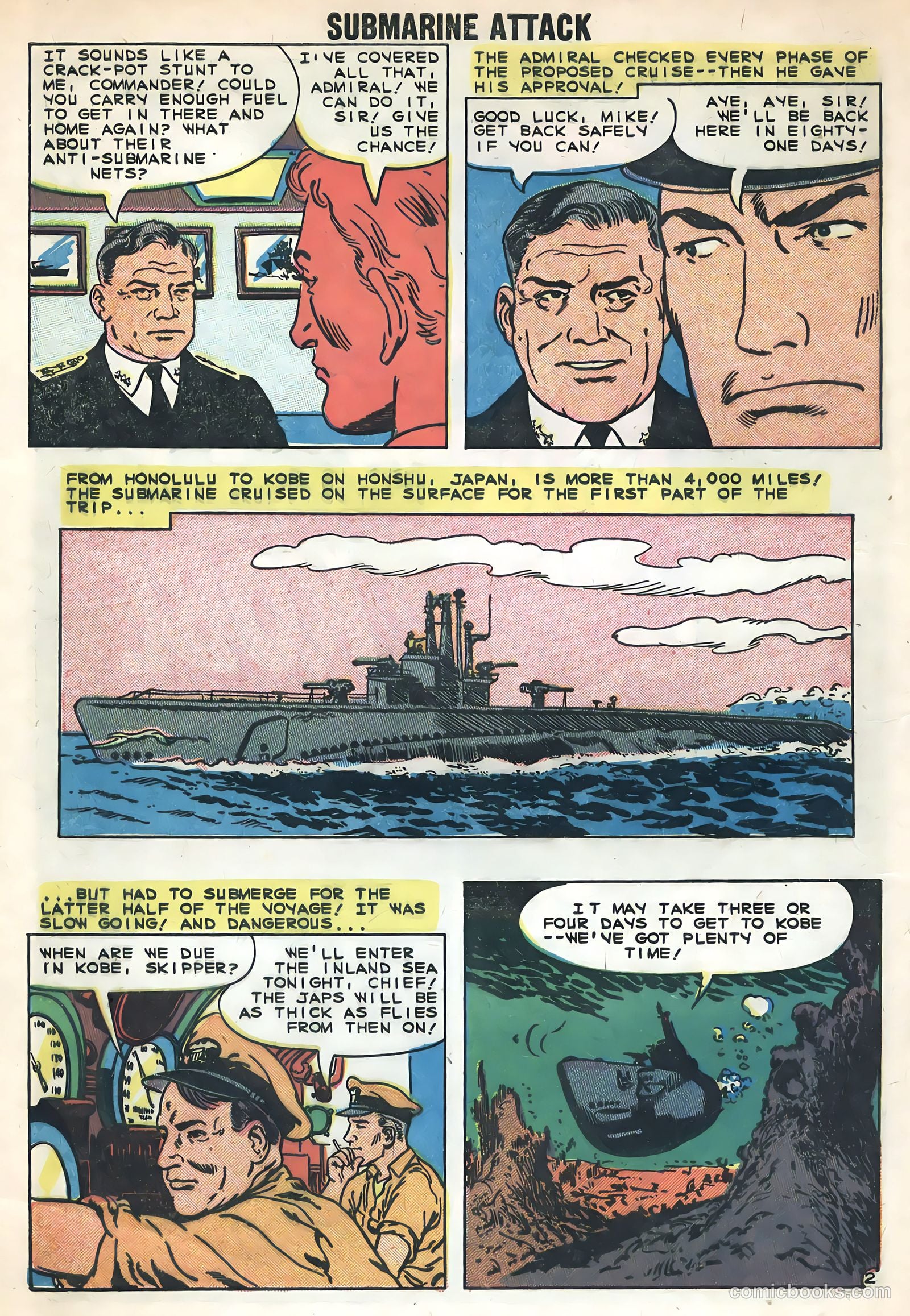 Submarine Attack #17 (1959) — page 4 of 36