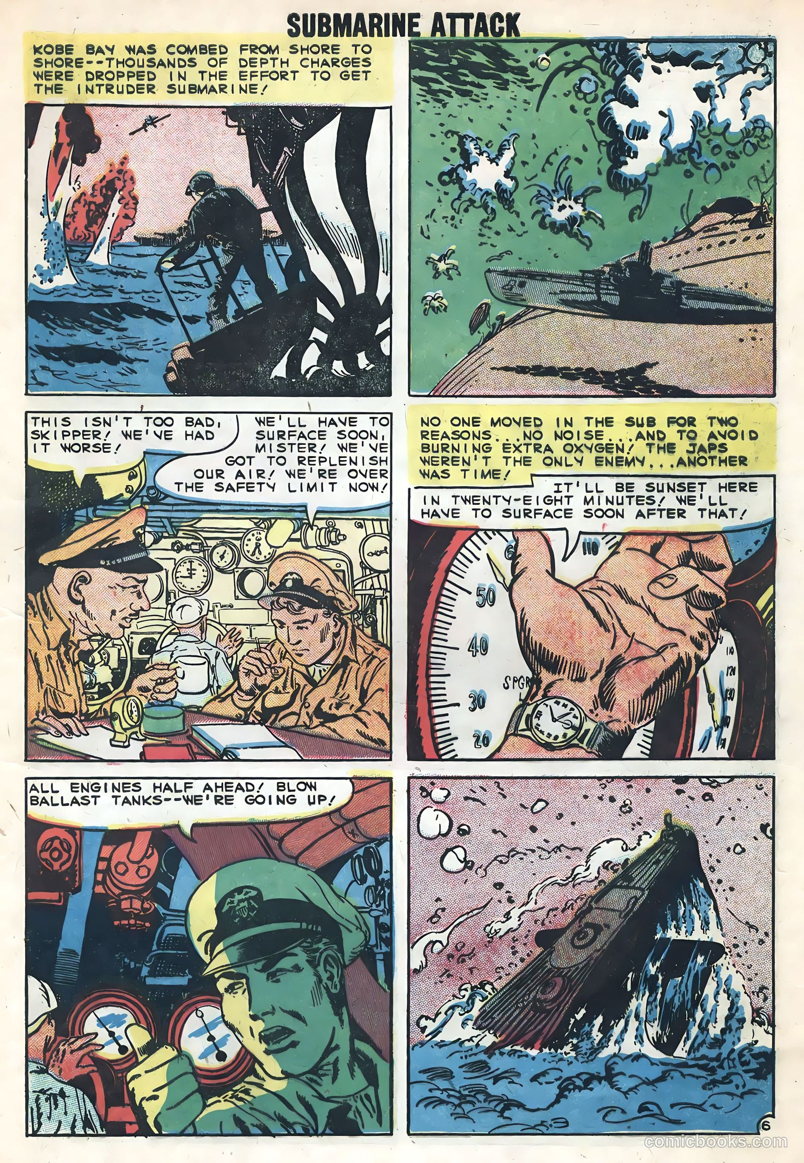 Submarine Attack #17 (1959) — page 9 of 36