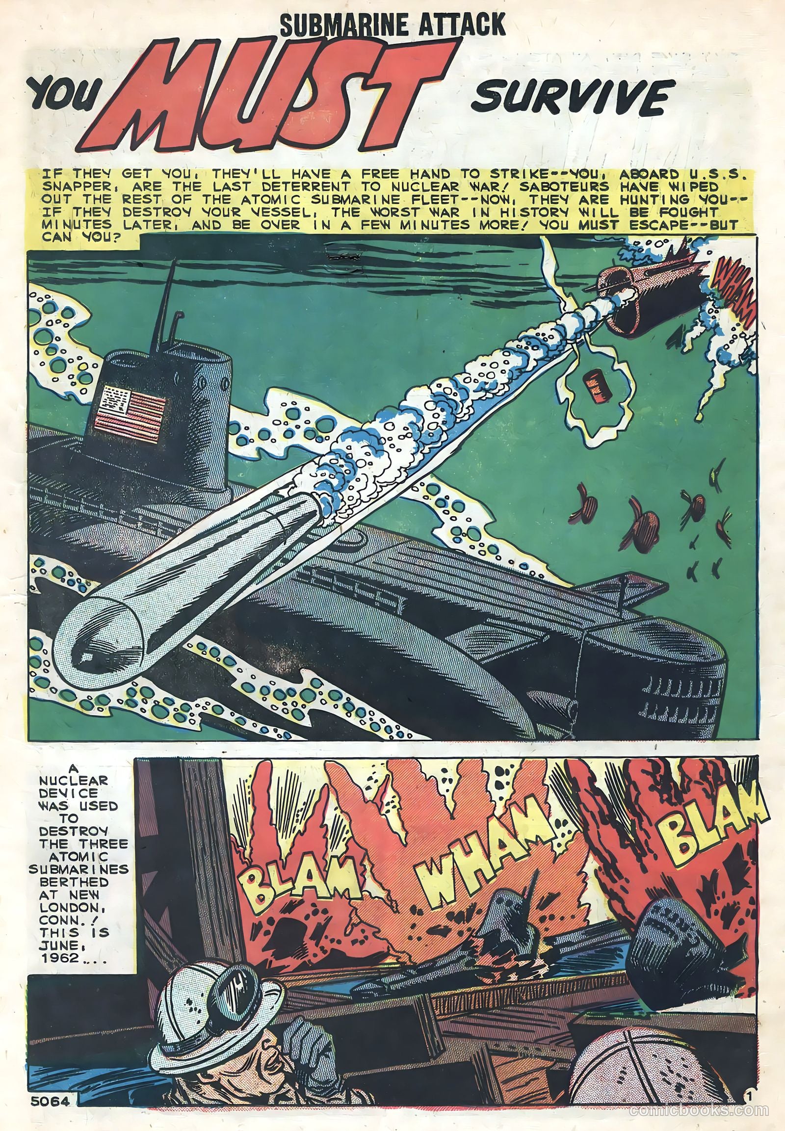 Submarine Attack #17 (1959) — page 11 of 36