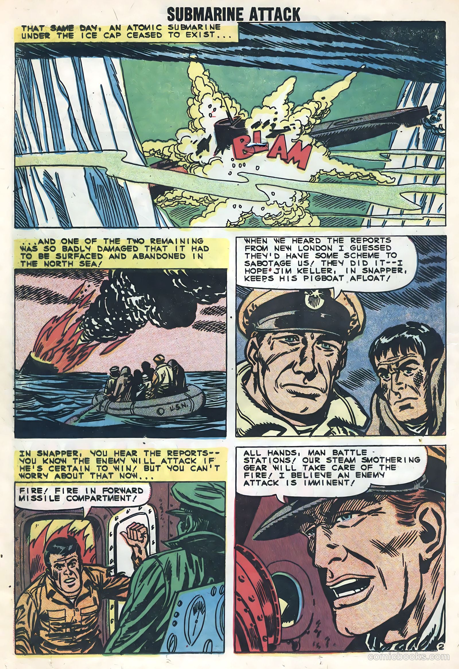 Submarine Attack #17 (1959) — page 12 of 36