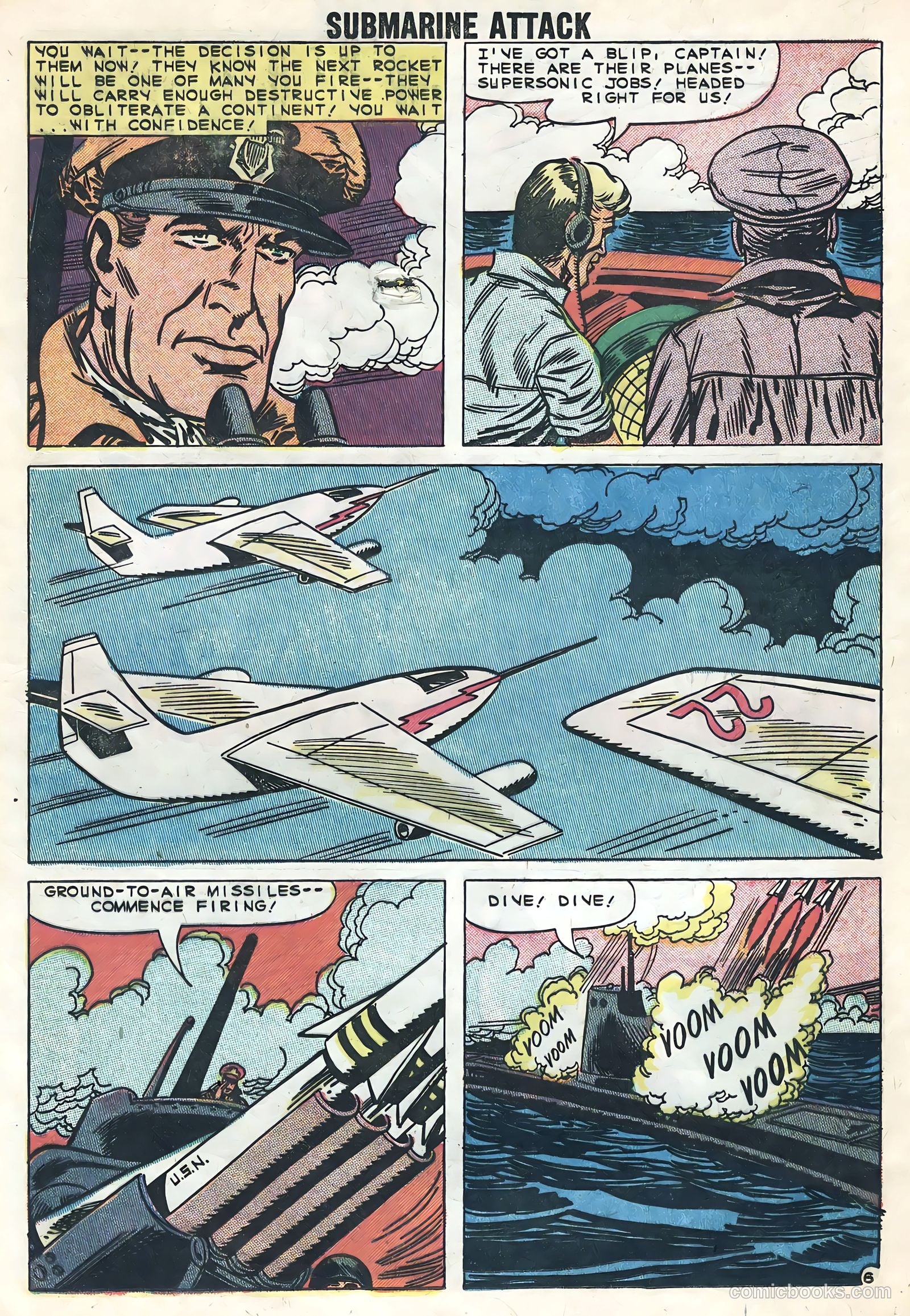 Submarine Attack #17 (1959) — page 17 of 36
