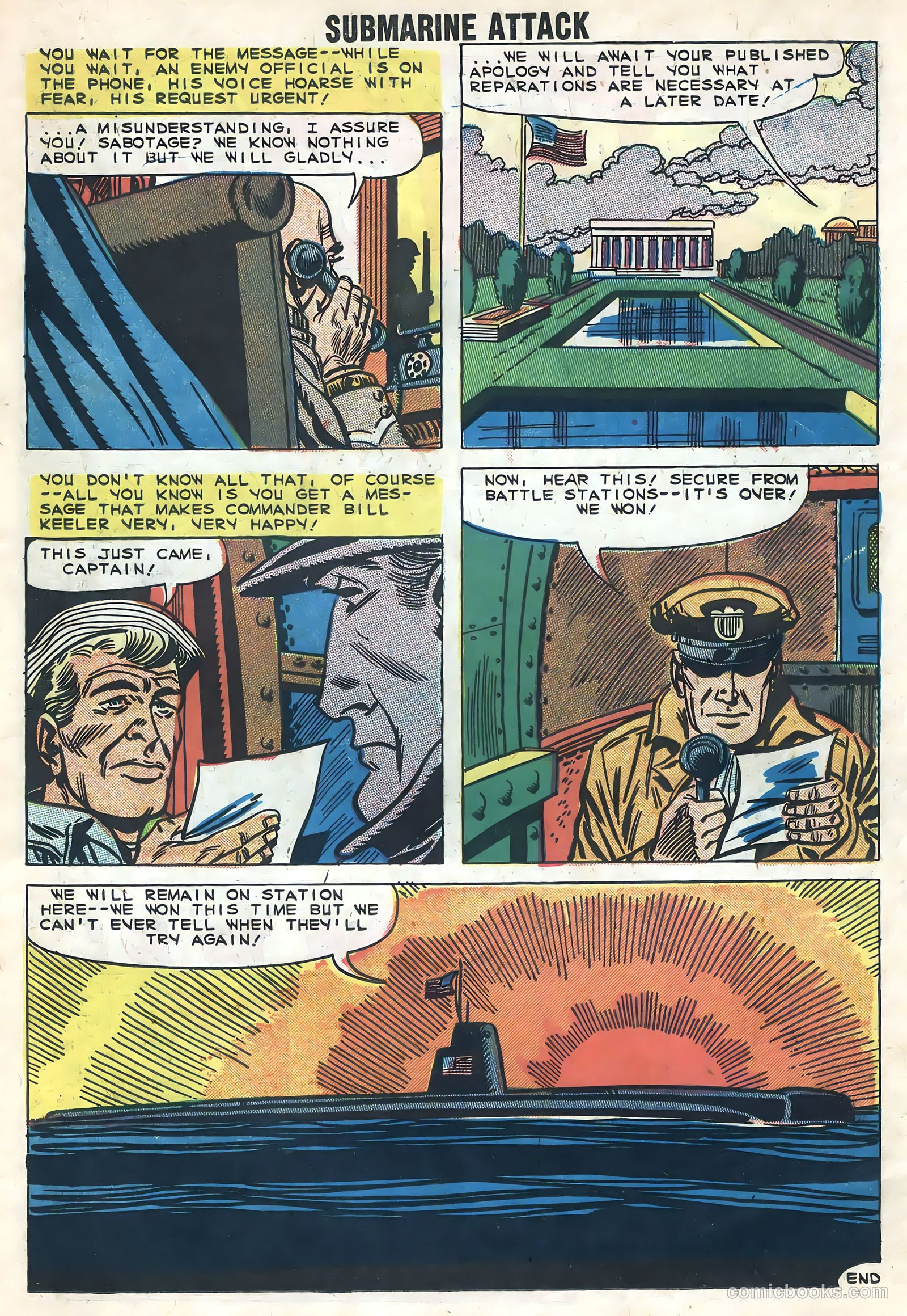 Submarine Attack #17 (1959) — page 19 of 36
