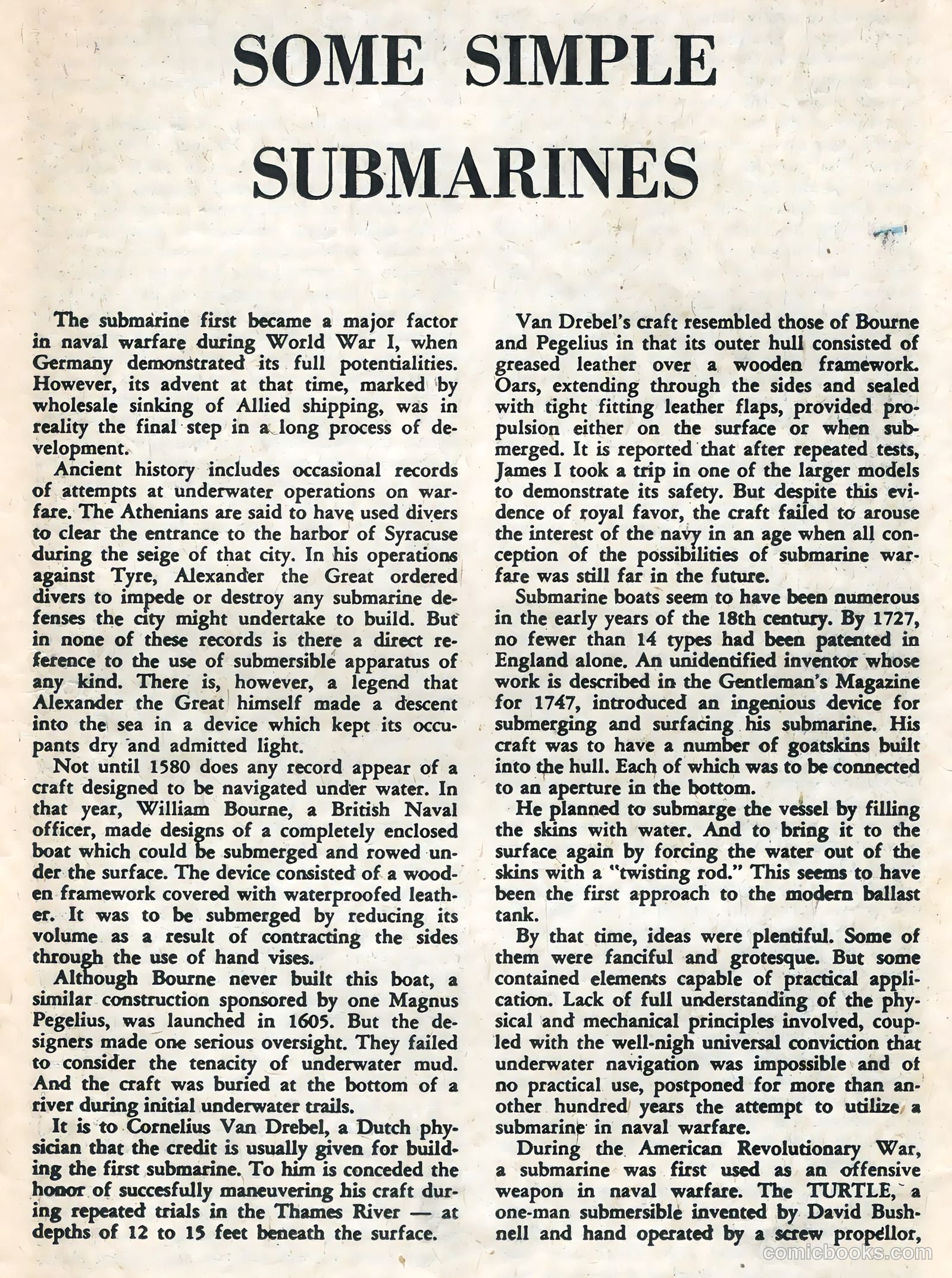 Submarine Attack #17 (1959) — page 23 of 36