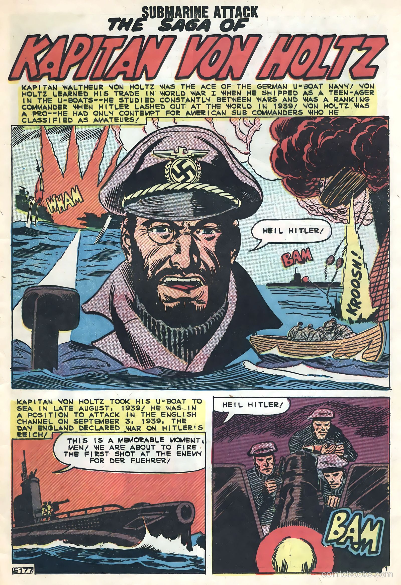 Submarine Attack #17 (1959) — page 25 of 36