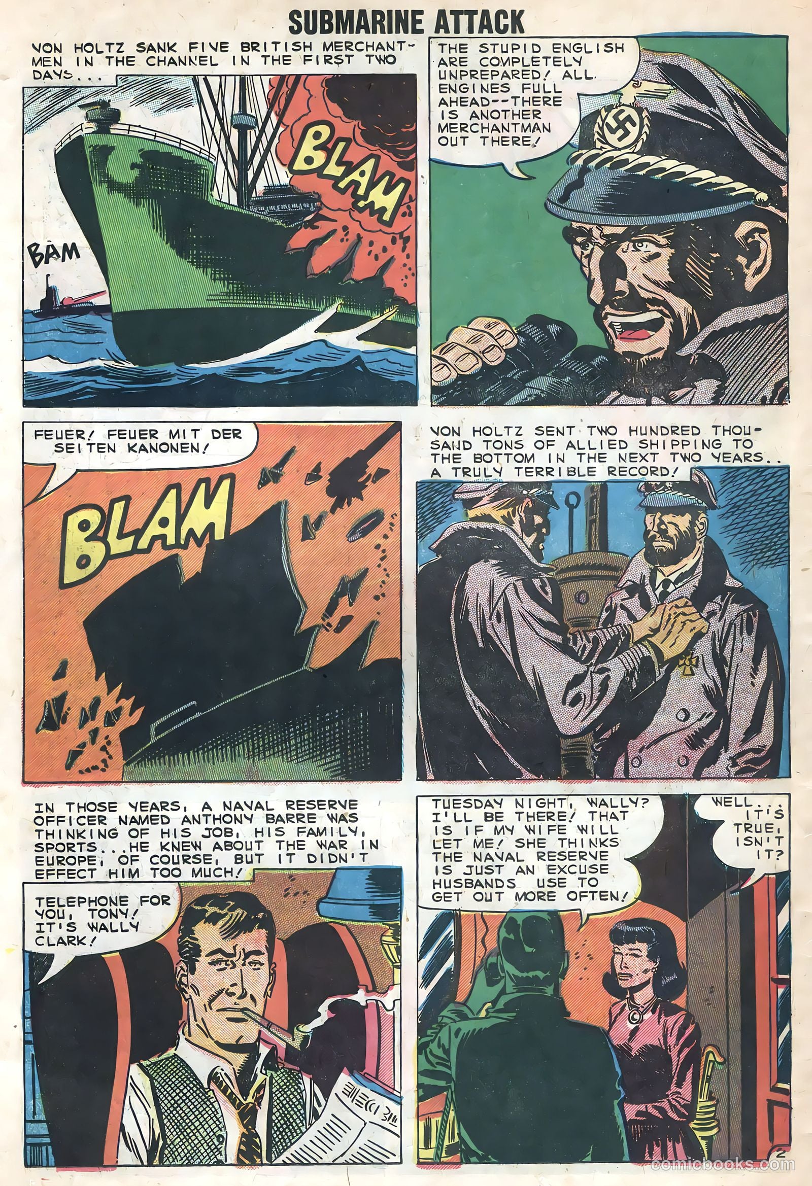 Submarine Attack #17 (1959) — page 26 of 36