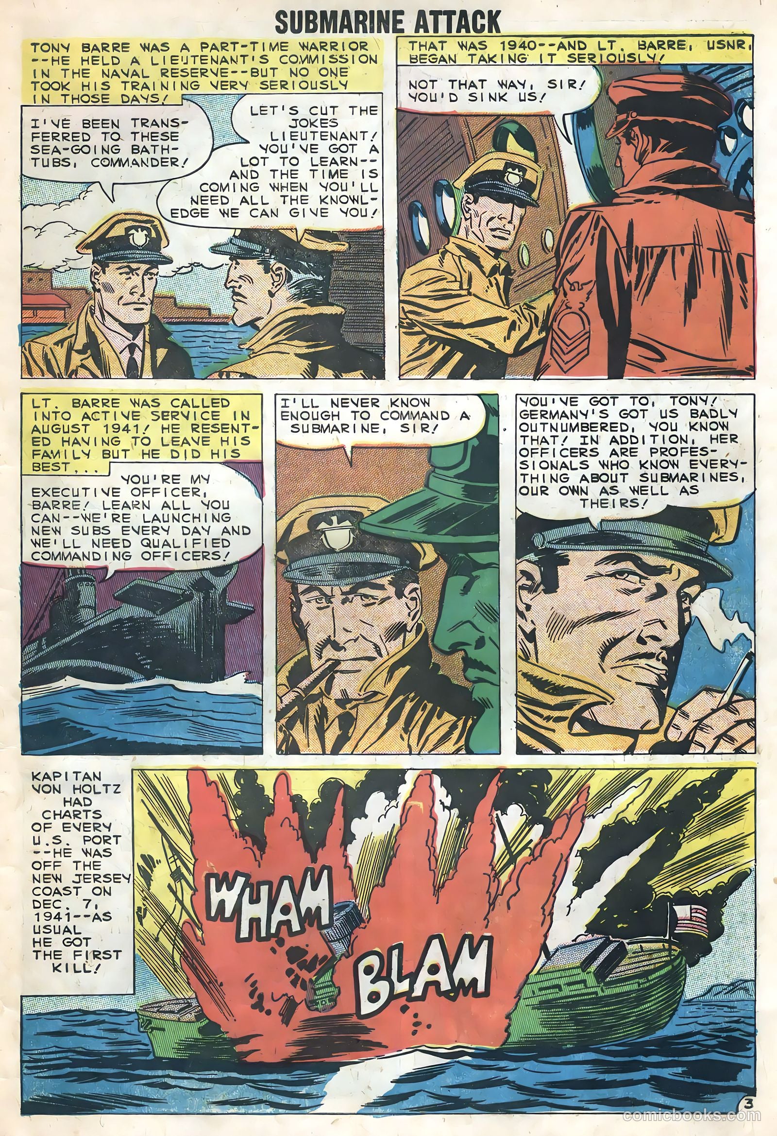 Submarine Attack #17 (1959) — page 27 of 36