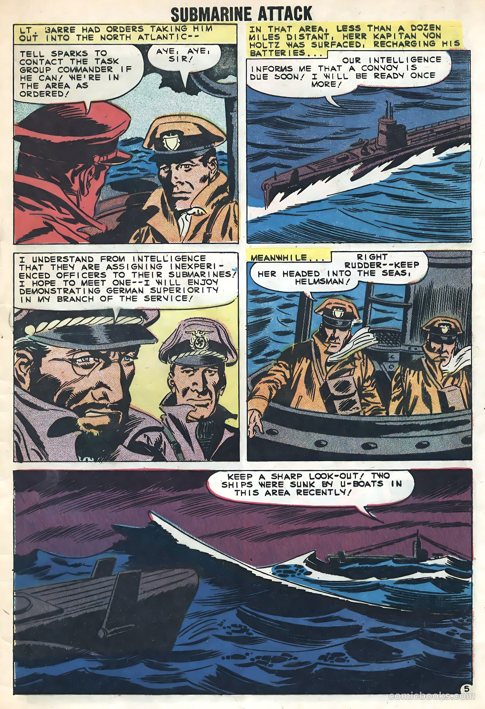 Submarine Attack #17 (1959) — page 29 of 36