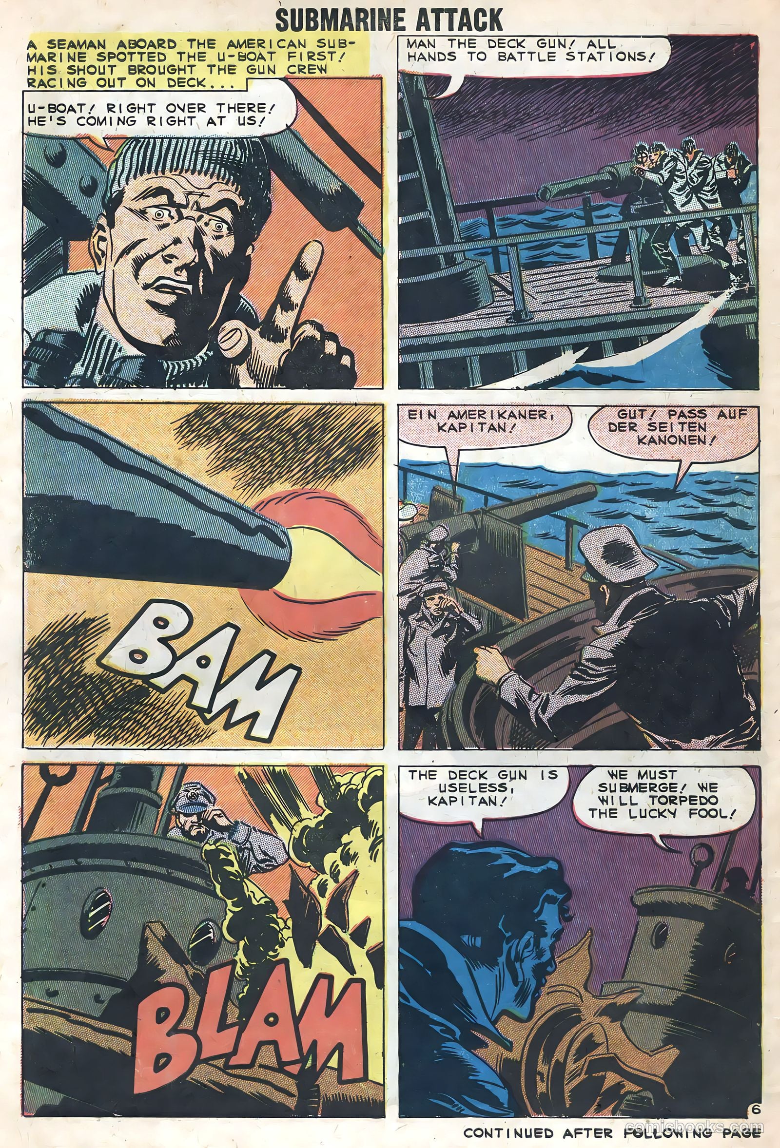 Submarine Attack #17 (1959) — page 30 of 36