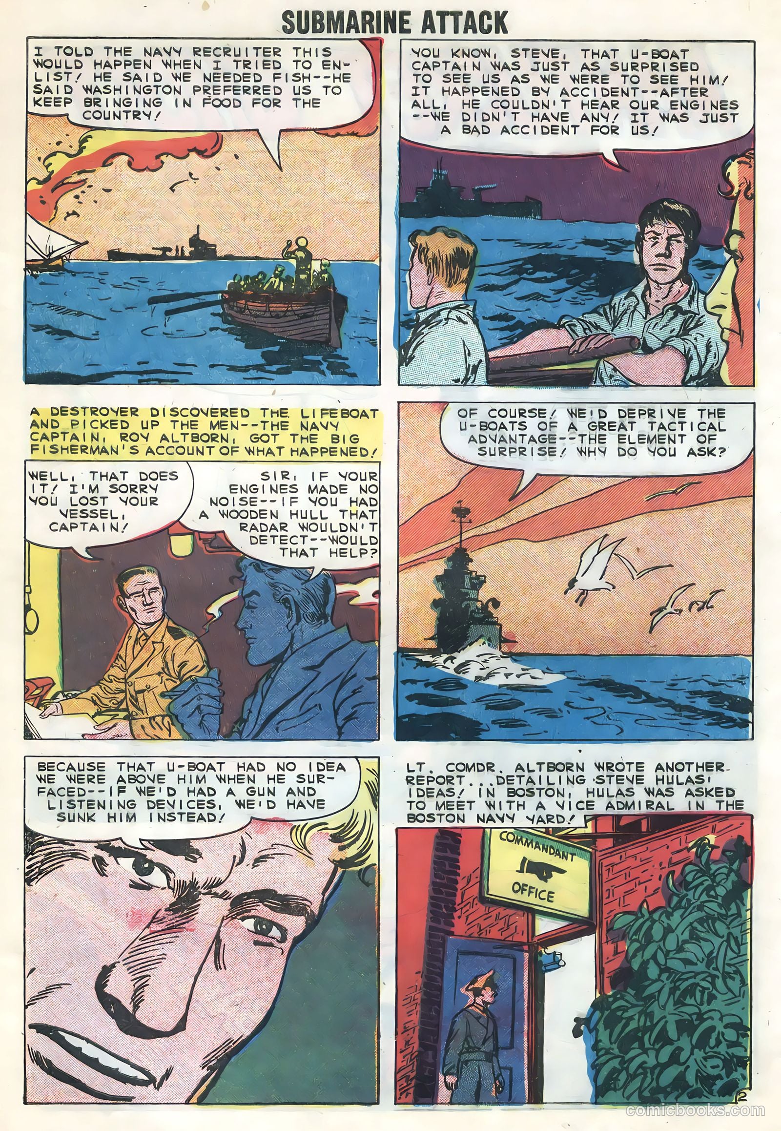 Submarine Attack #18 (1959) — page 4 of 36